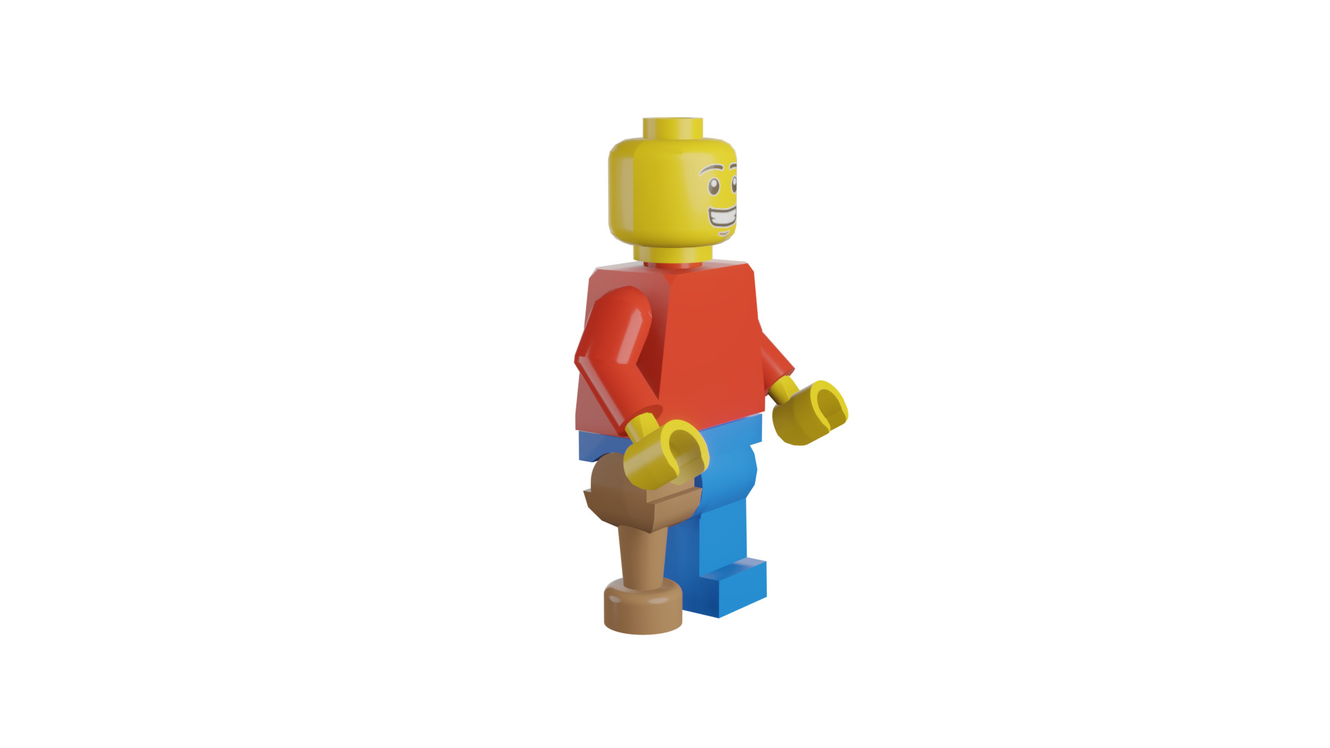 3D print minifigure - Minifigure Basic V4 3D print model_8
