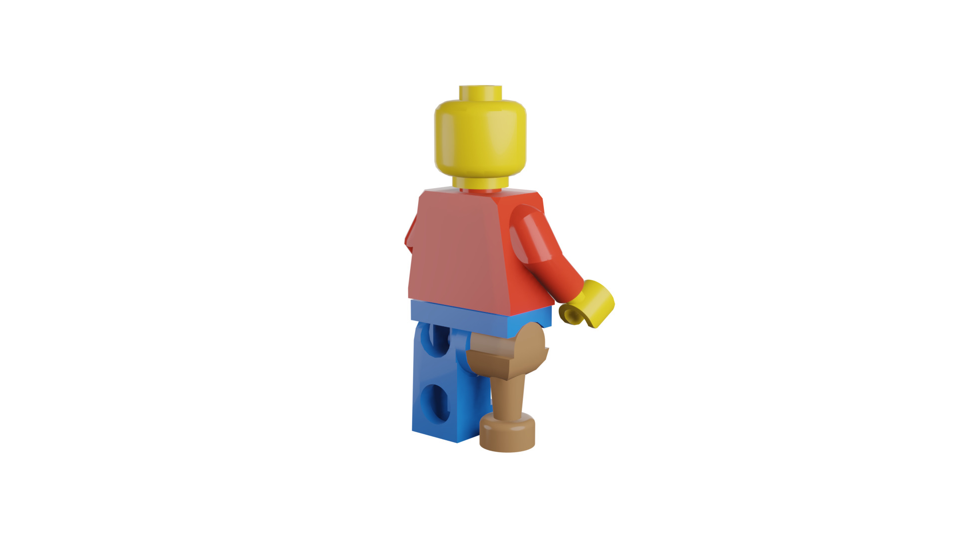 3D print minifigure - Minifigure Basic V4 3D print model_18