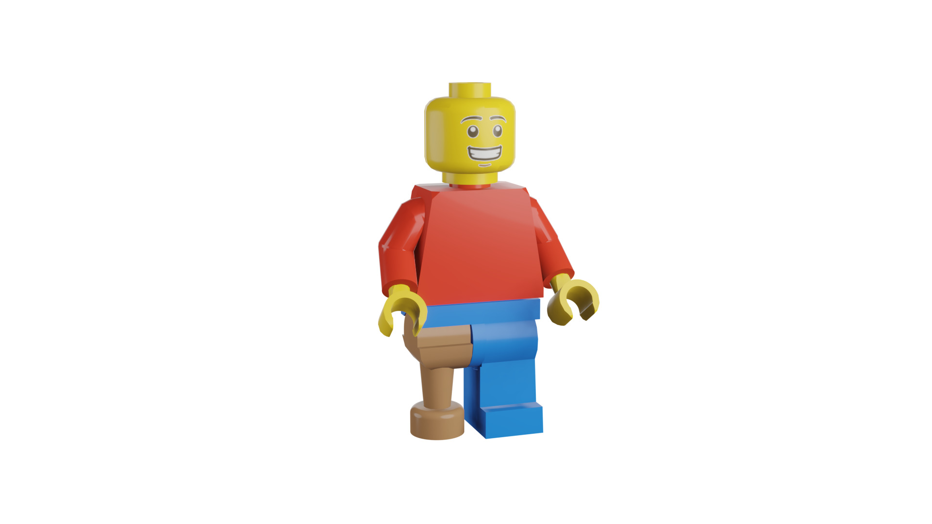3D print minifigure - Minifigure Basic V4 3D print model_4
