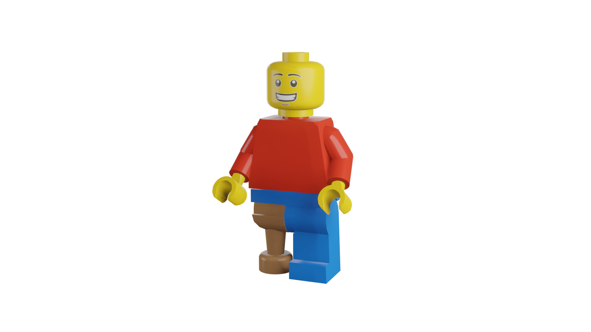 3D print minifigure - Minifigure Basic V4 3D print model_41