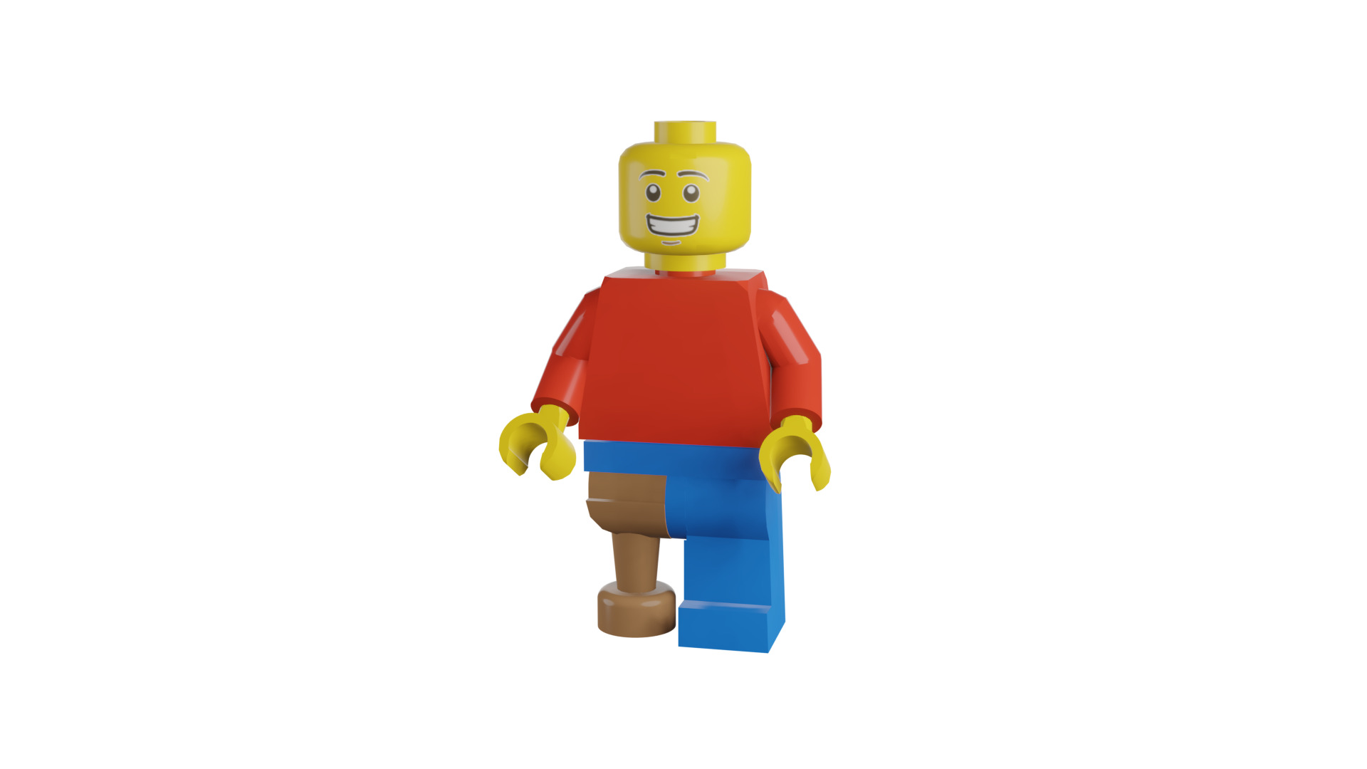 3D print minifigure - Minifigure Basic V4 3D print model_42