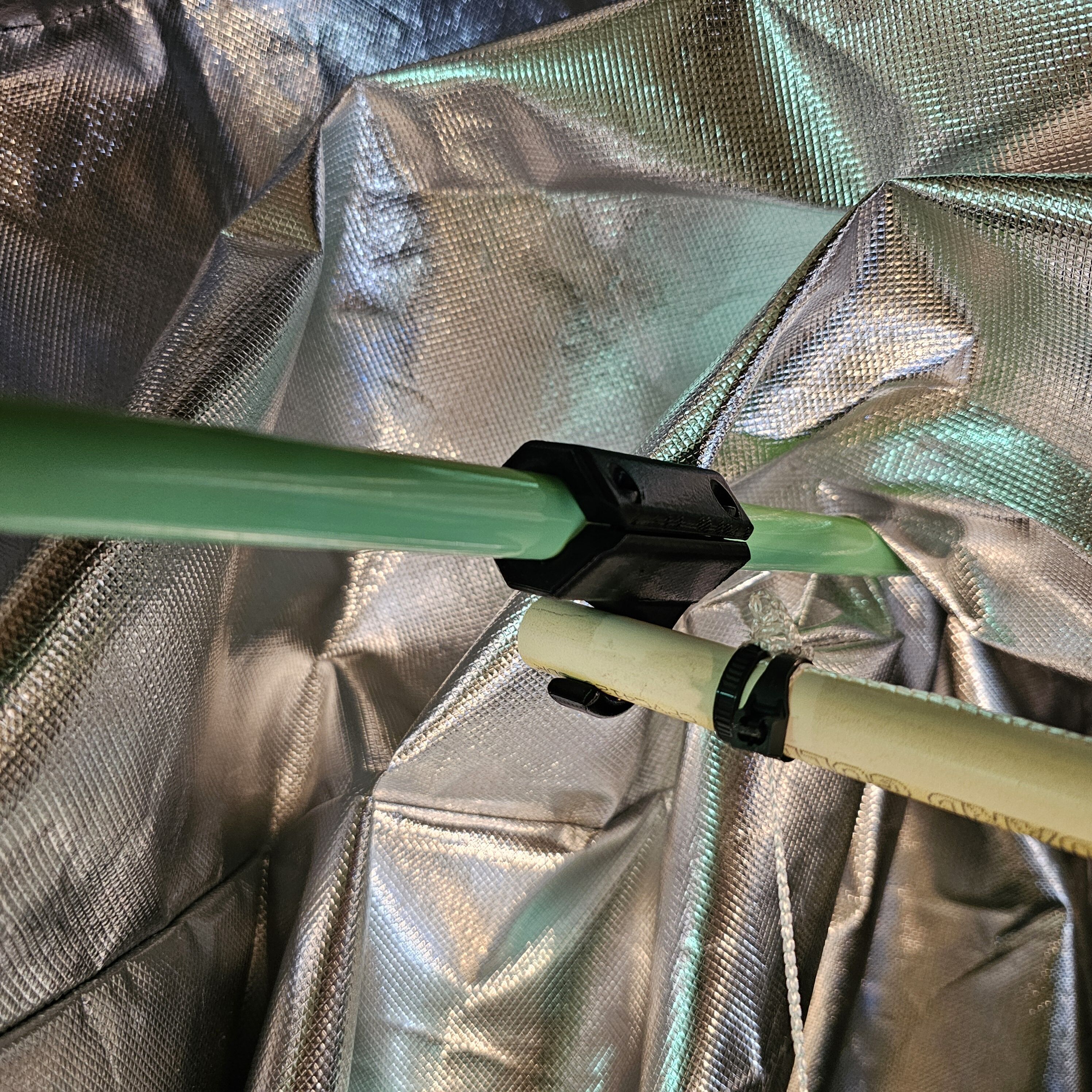 SCROG Net Mounts for Indoor Grow tent 3D print model_2