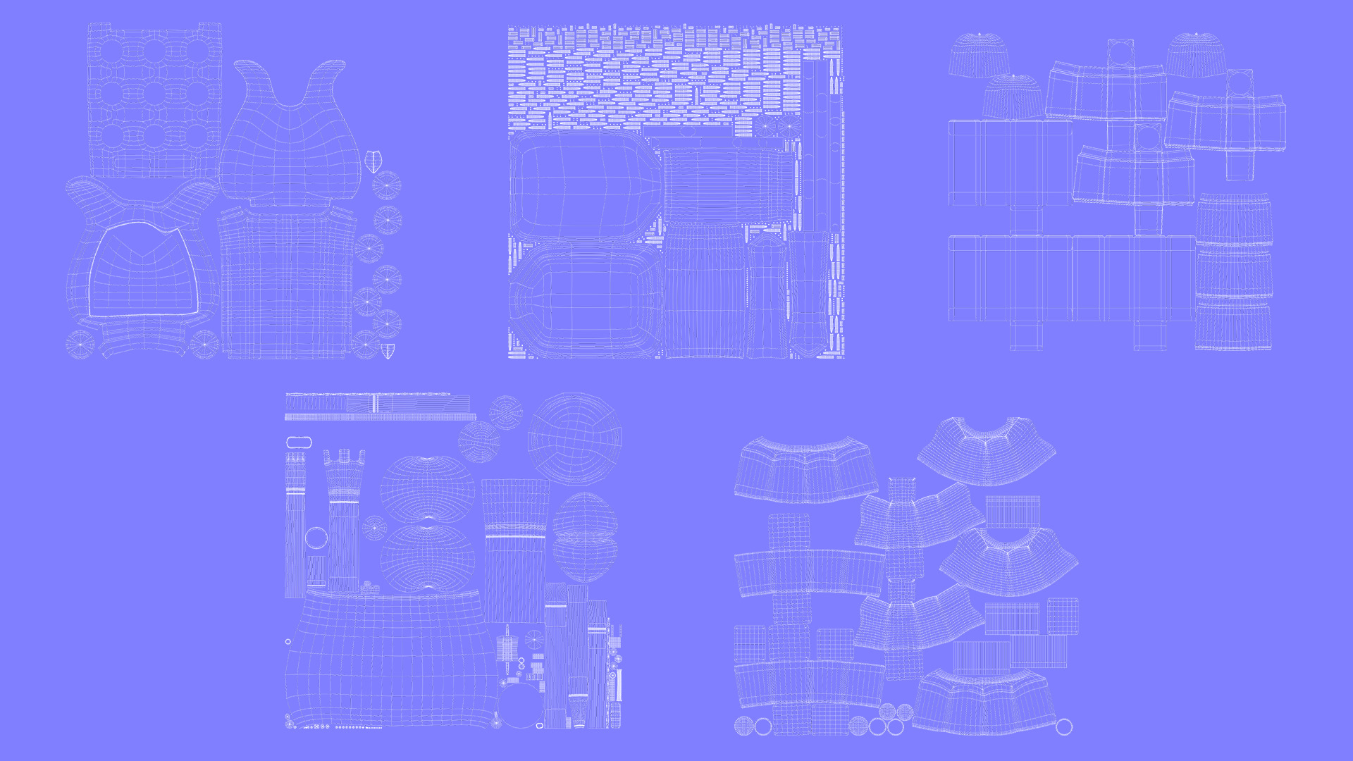 Cosmetic Low-poly 3D model_9