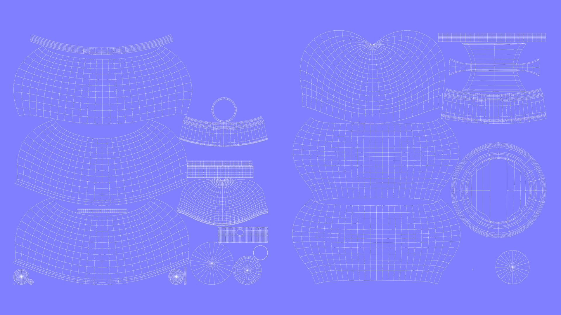 Cosmetic Low-poly 3D model_8