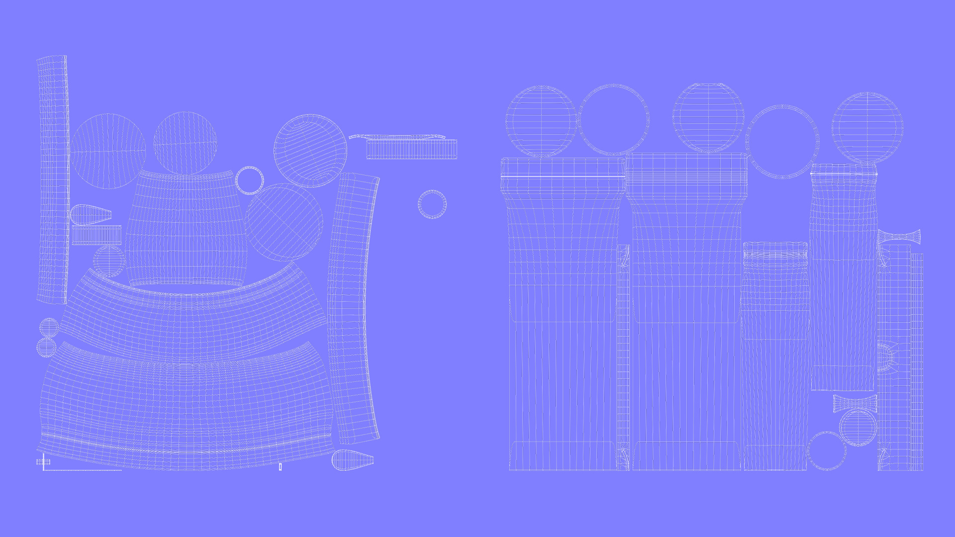 Cosmetic Low-poly 3D model_7