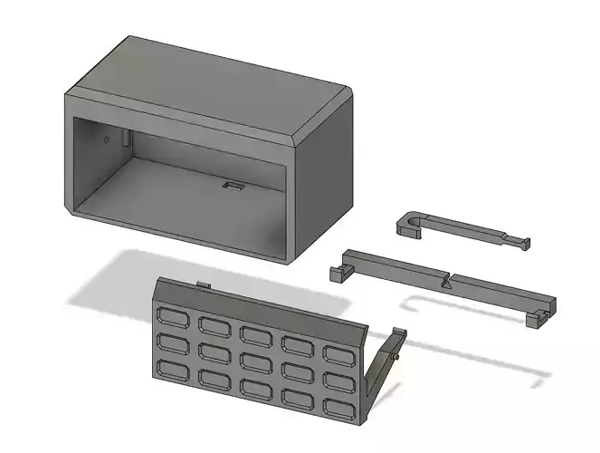 Garage Key Holder 3D print model