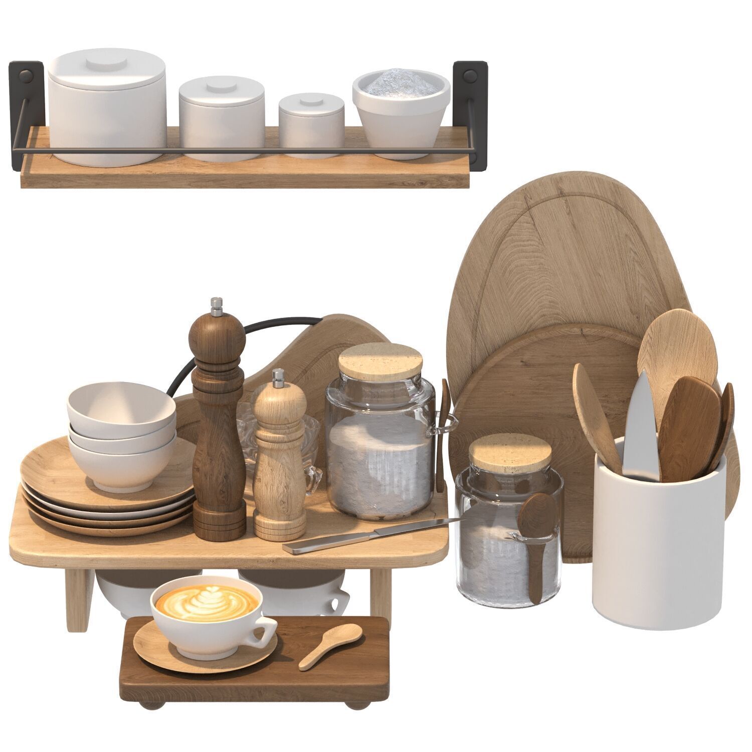 Kitchen Accessory 03 3D model_3