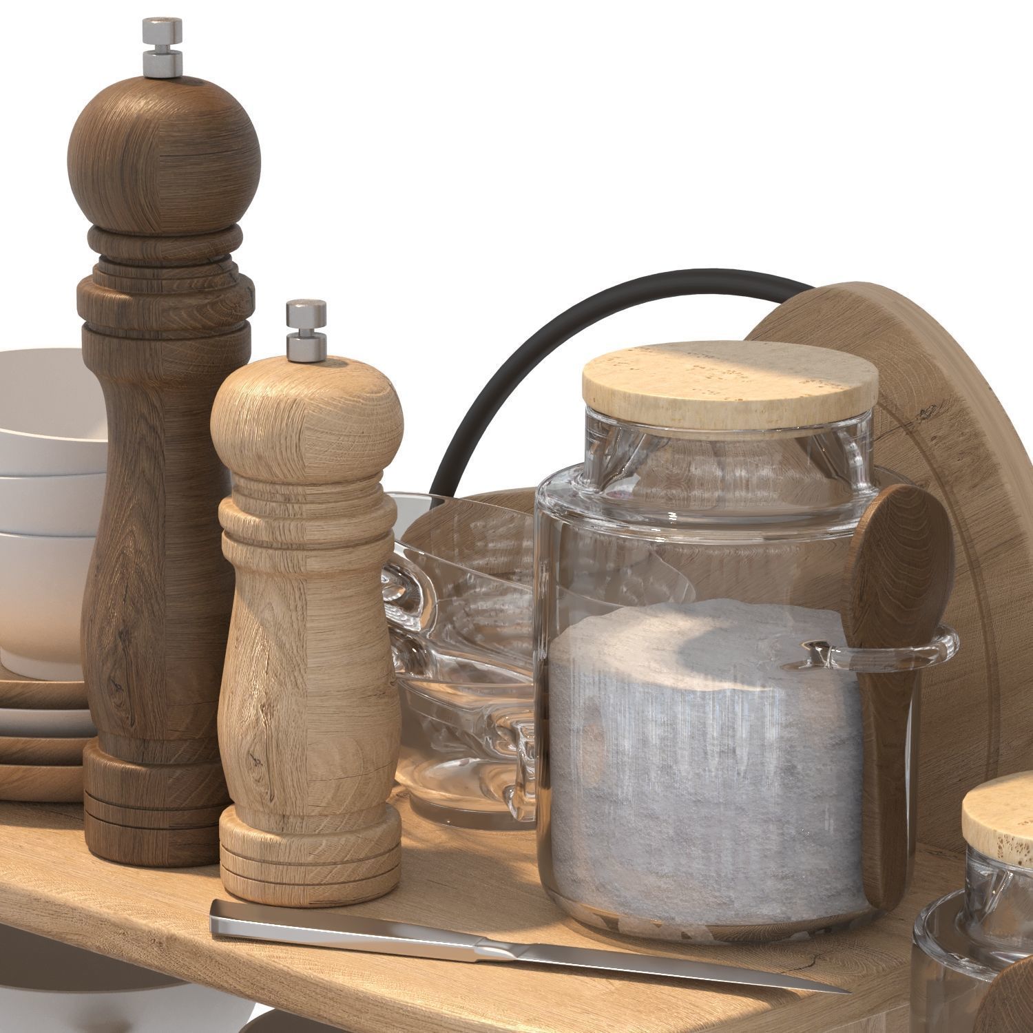 Kitchen Accessory 03 3D model_6