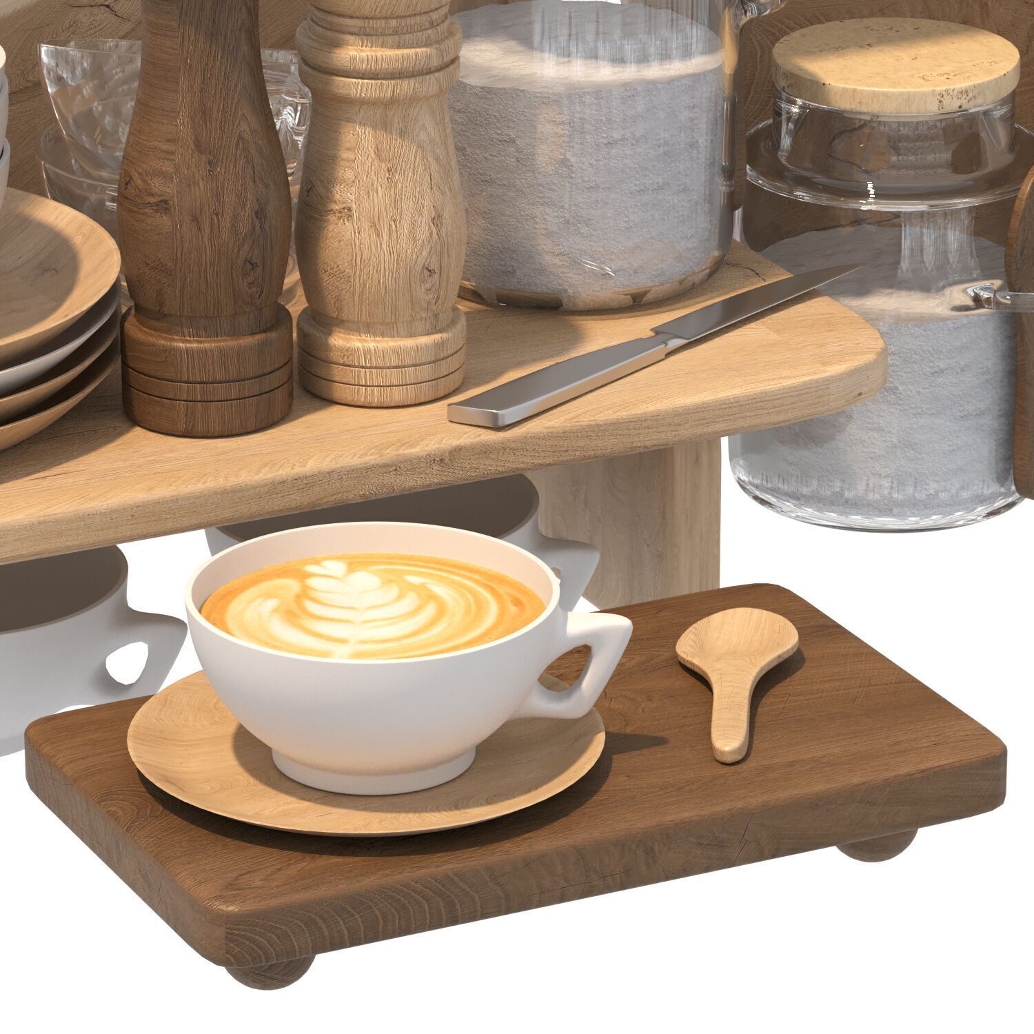 Kitchen Accessory 03 3D model_5