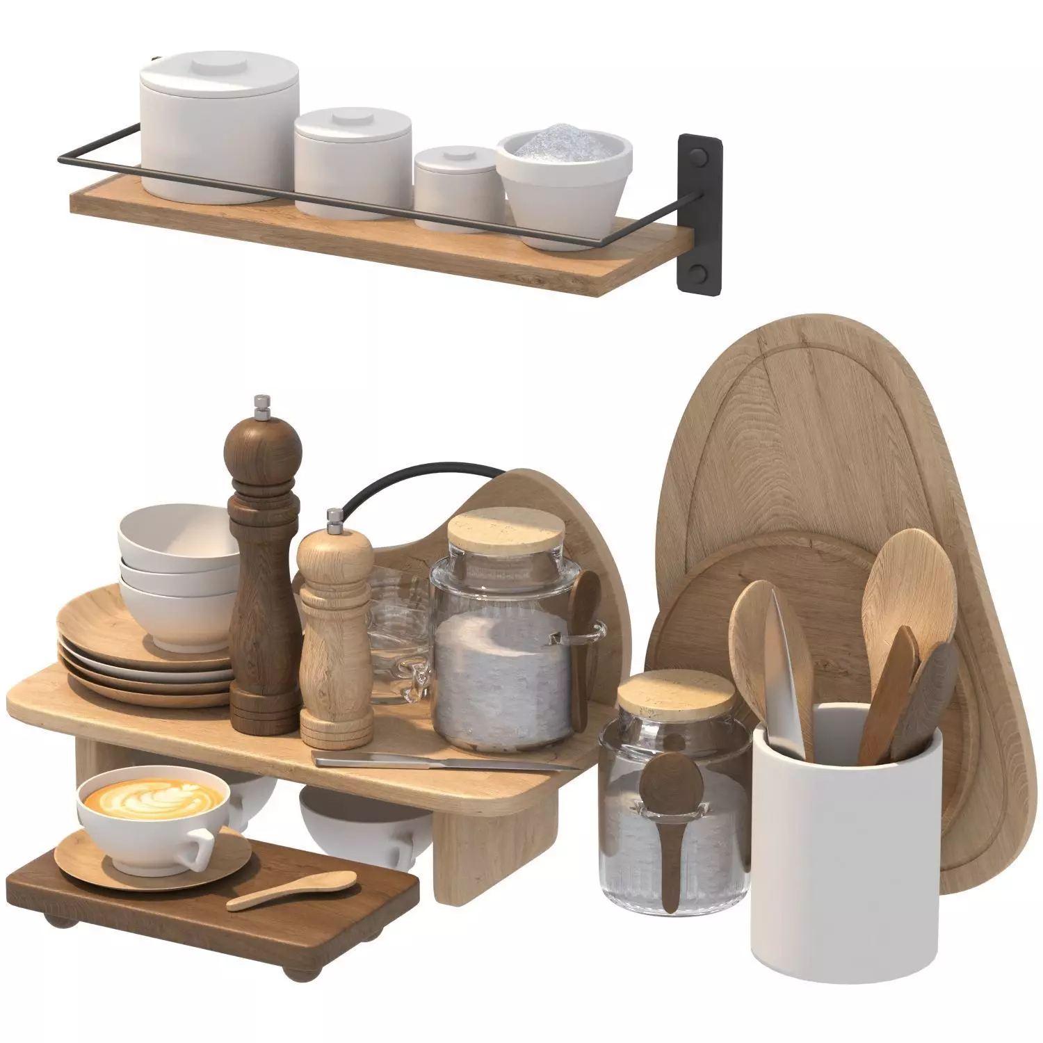 Kitchen Accessory 03 3D model_0
