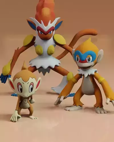 Chimchar Evolution Pack Pokemon
