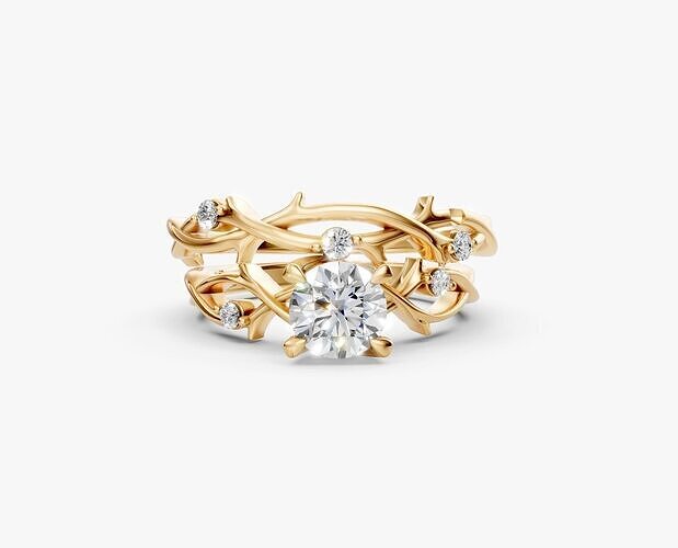 zdr0344 couple ring 3D print model