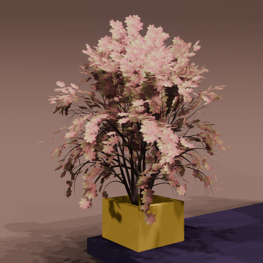 LOW POLY BUILDING Low-poly 3D model_13