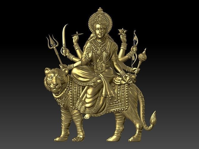 SHERAWALI DURGA MATAJI 3D print model