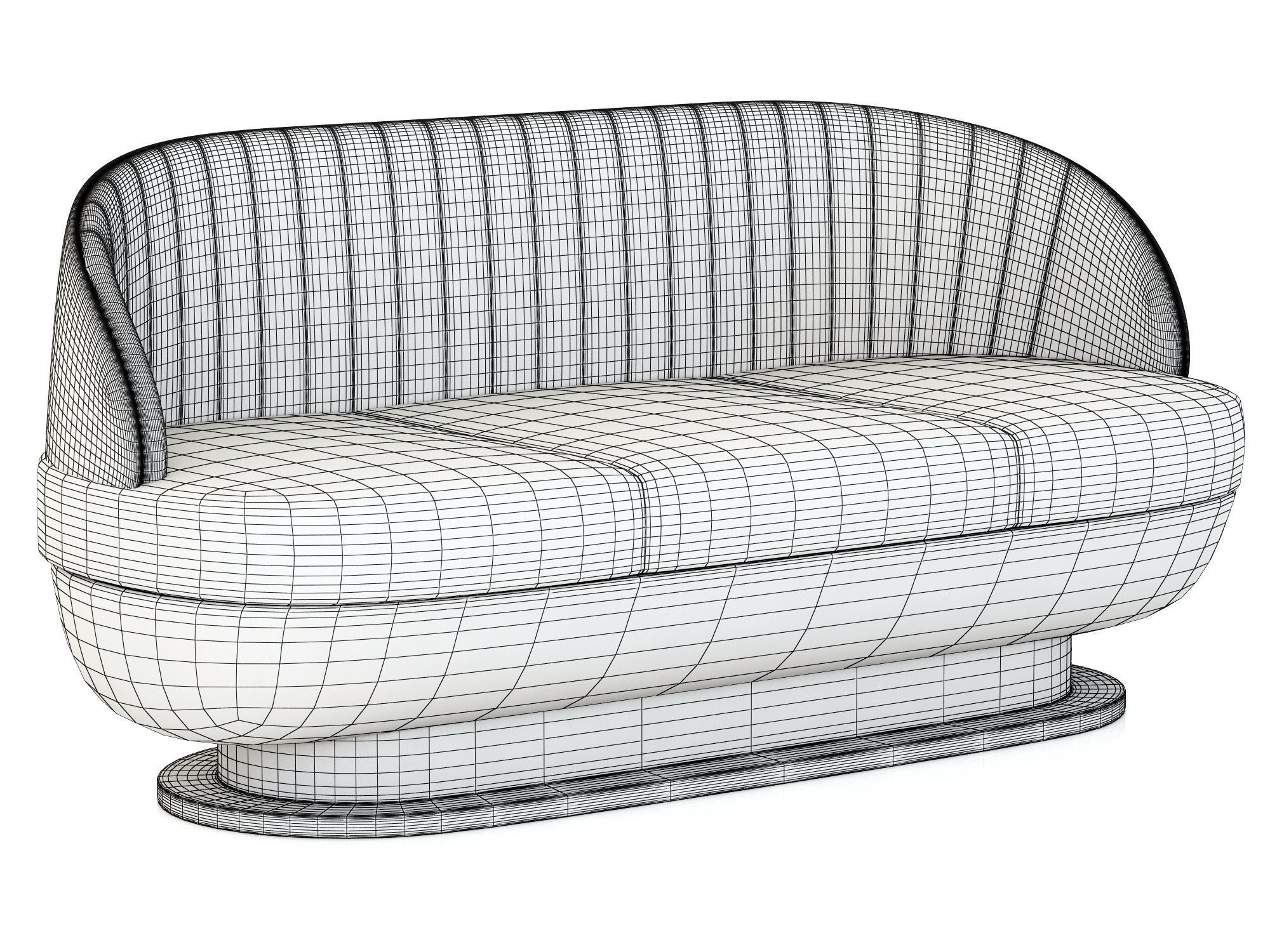 Essential Home Gable Sofa 3D model_6