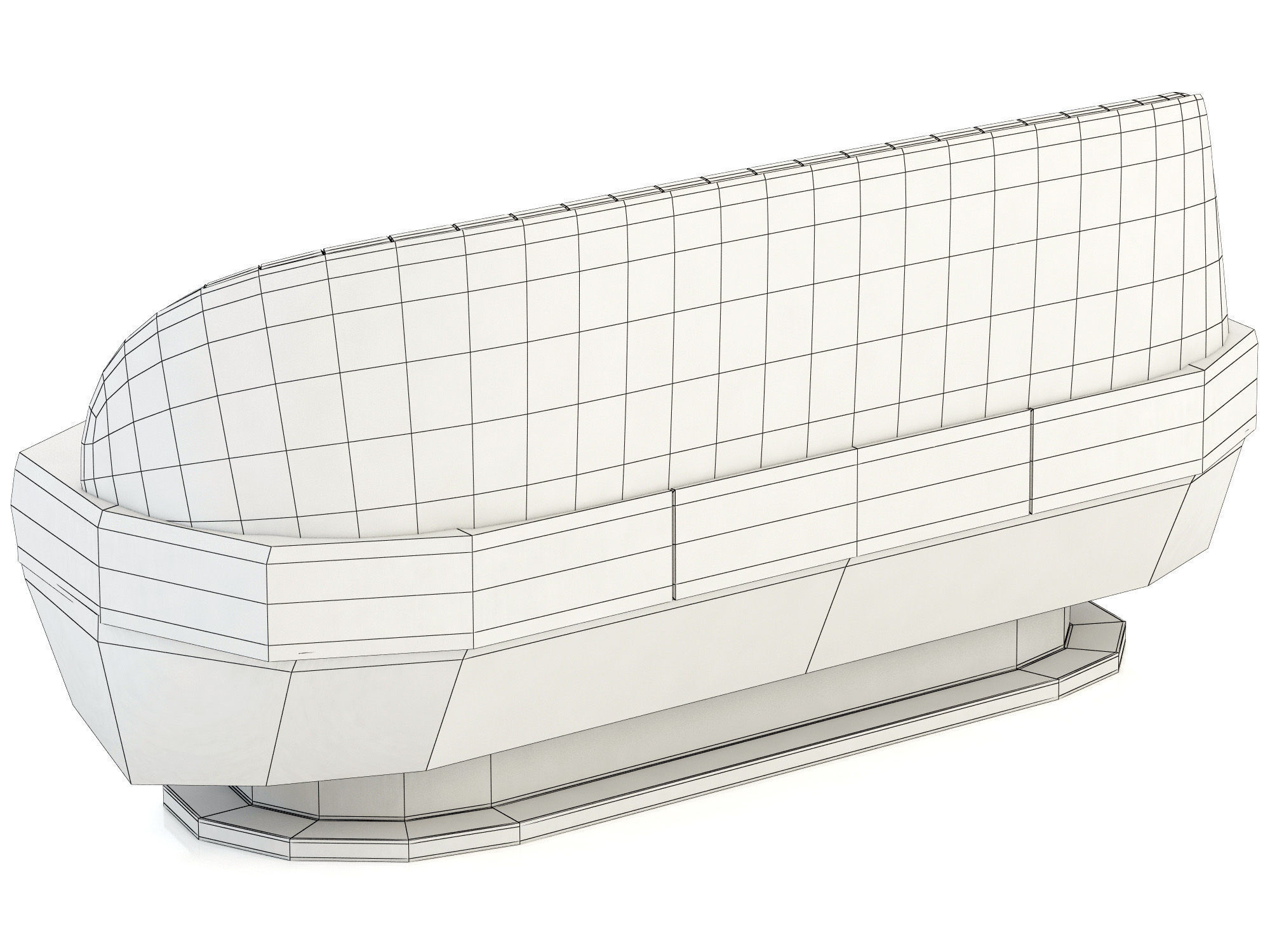 Essential Home Gable Sofa 3D model_9