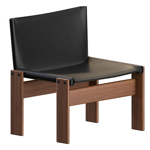 Monk Armchair by Molteni 3D model