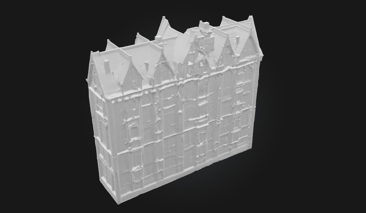Elegant Facade Refined Architectural Model for Urban 3D model_9