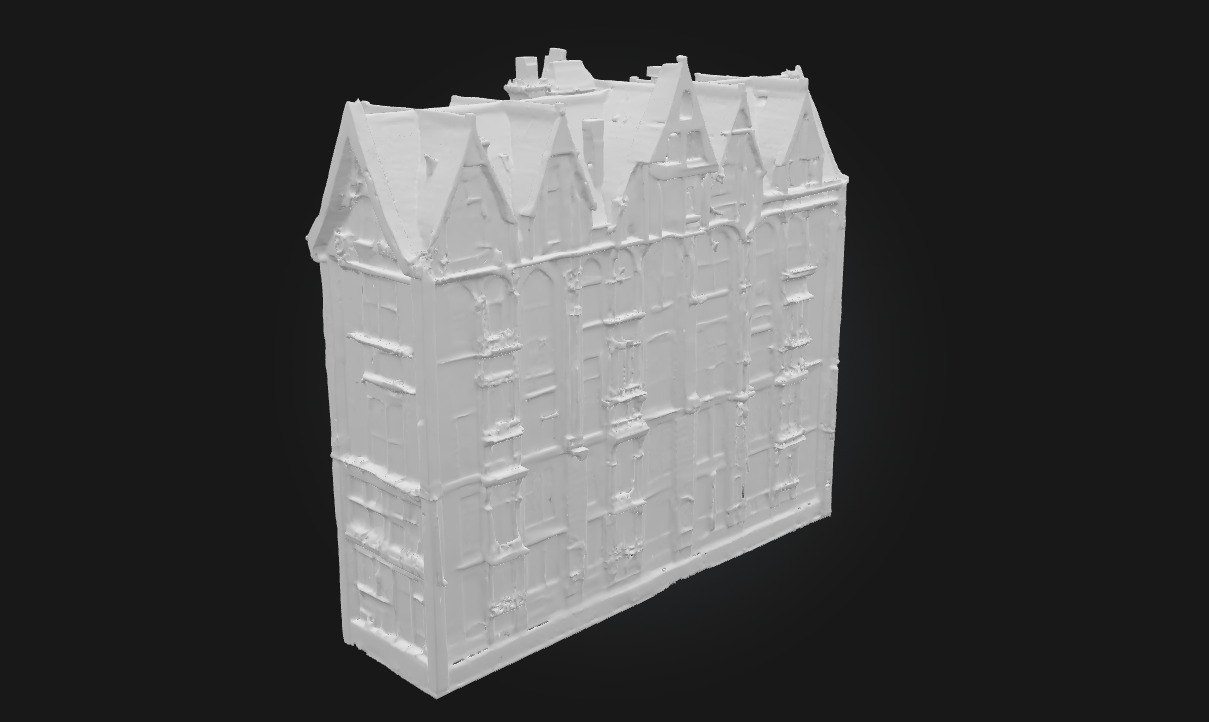 Elegant Facade Refined Architectural Model for Urban 3D model_7