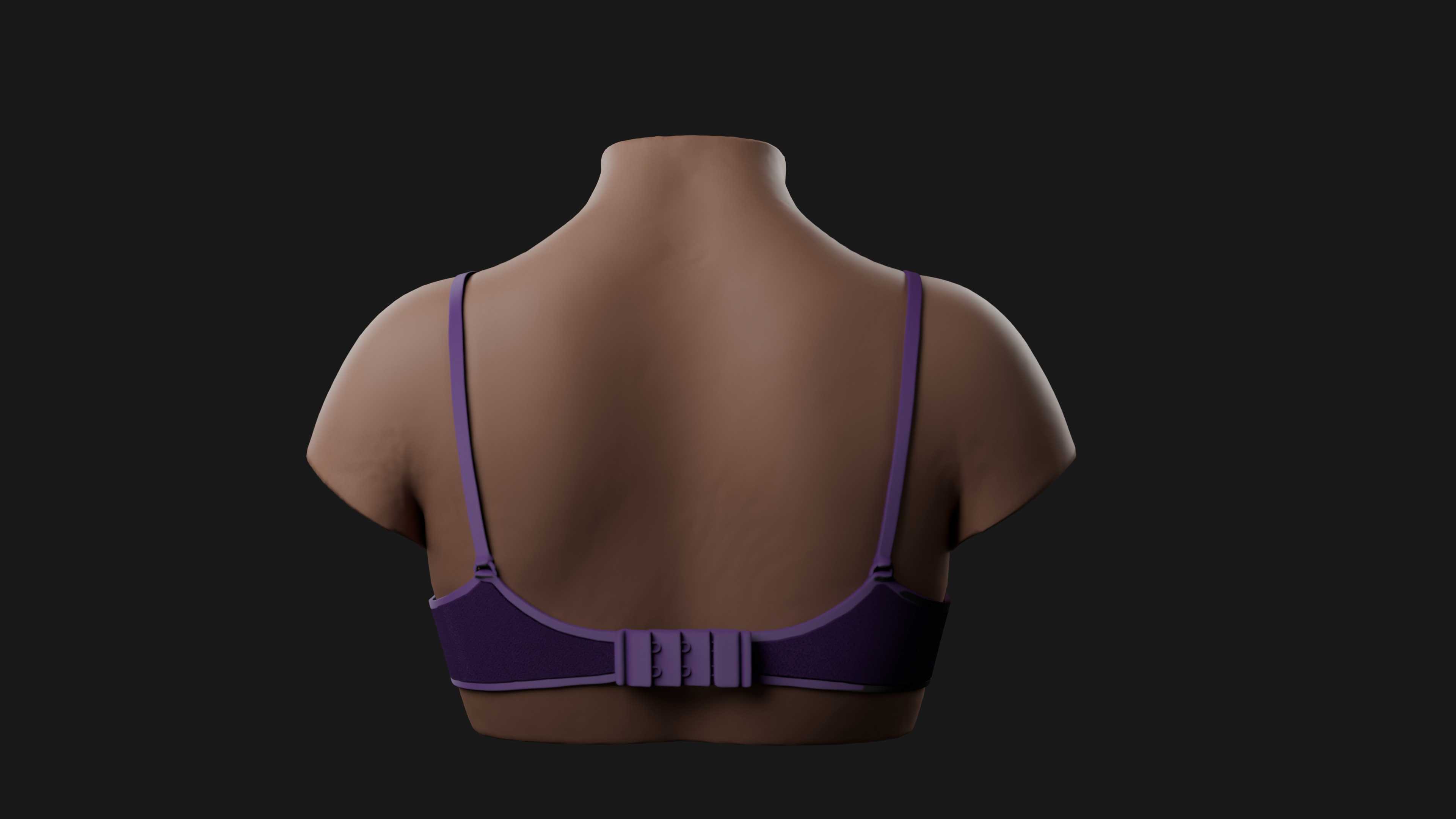 Large Female Bust 3D Model 3D print model_4