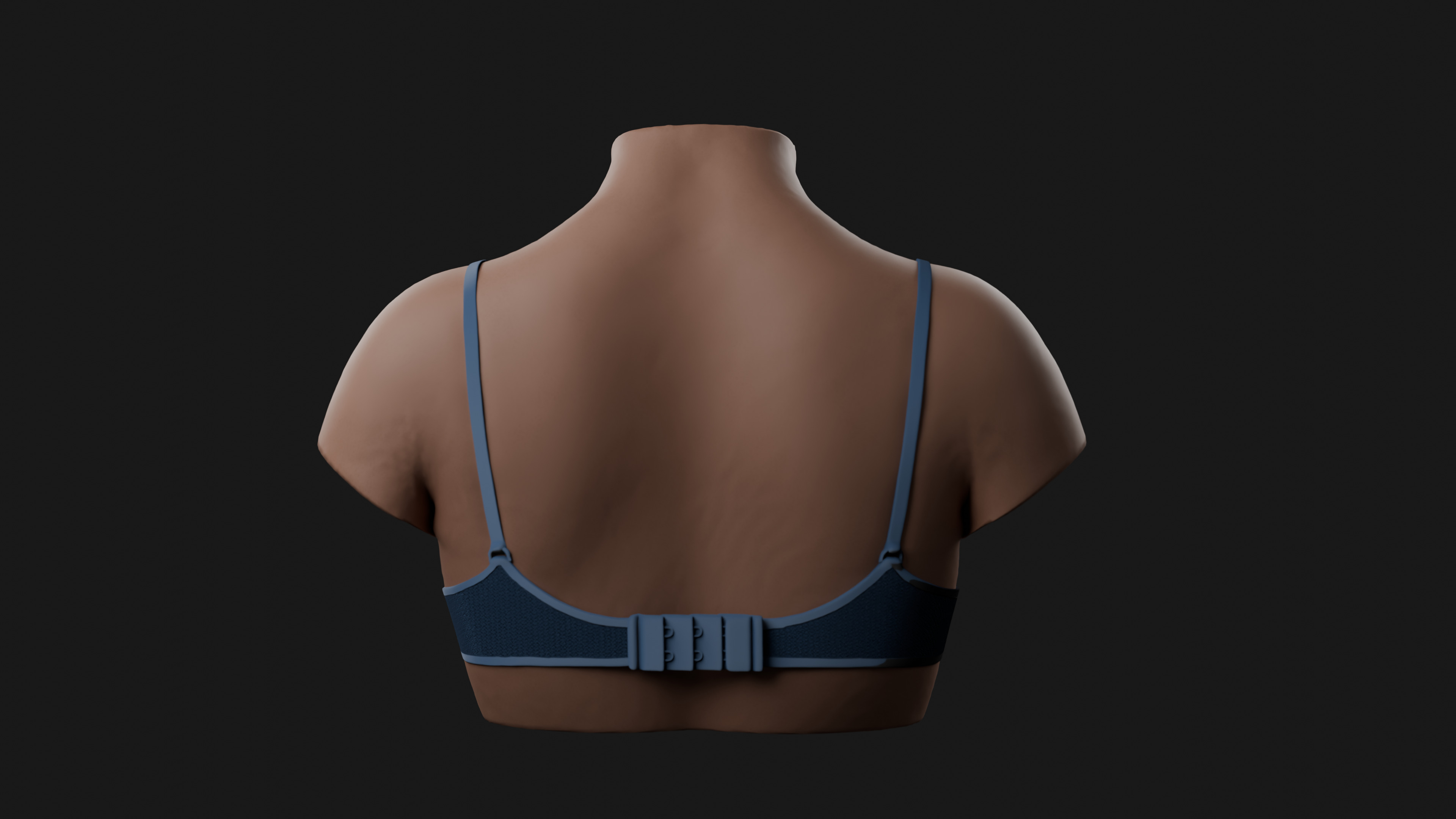 Medium Female Bust 3D Model 3D print model_13