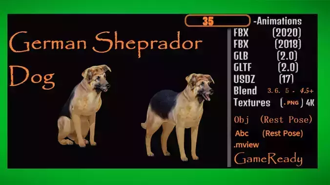 German Sheprador Dog