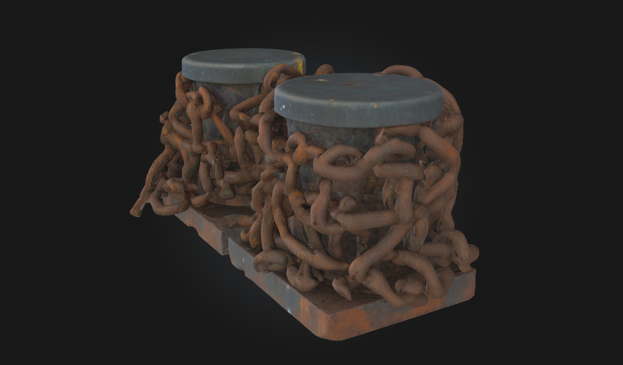 Anchored Bonds  Symbolic Sculpture Model for Emotional  3D model_1