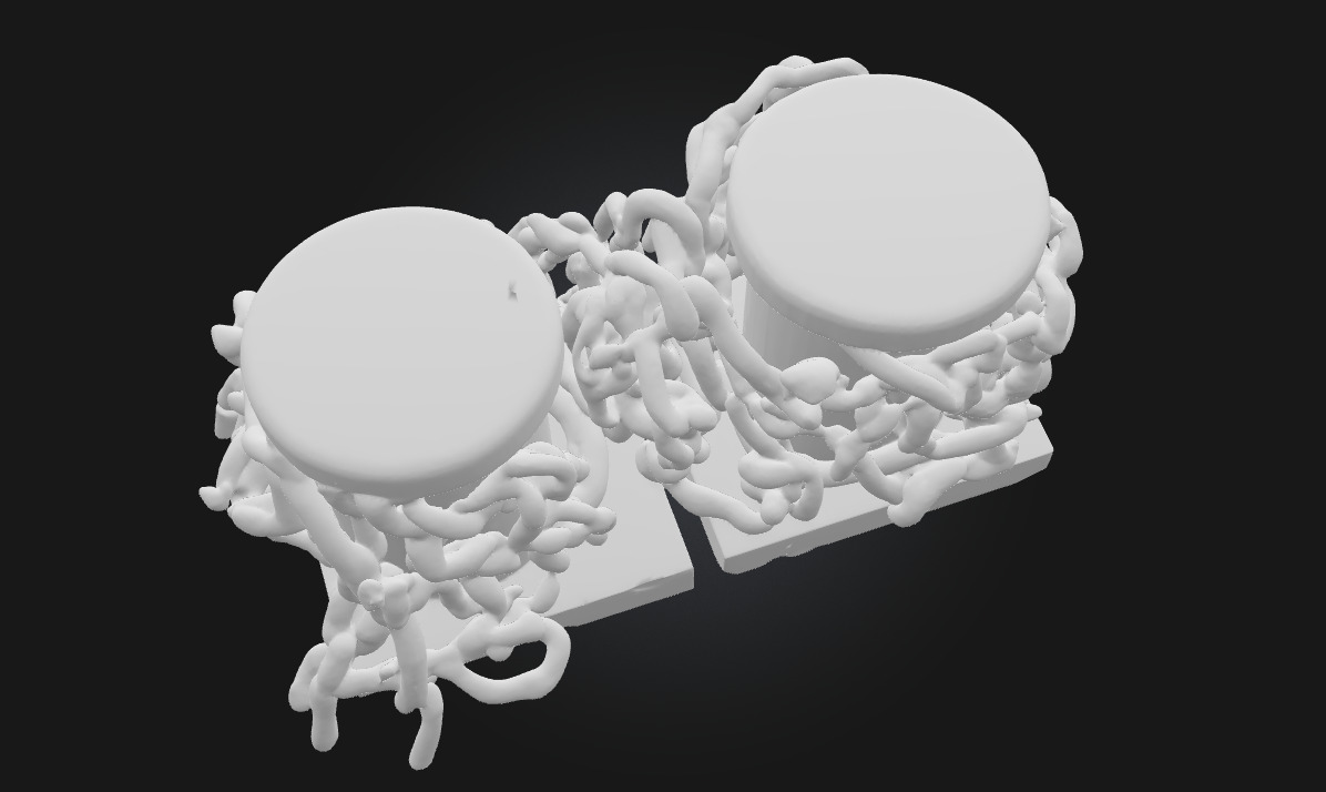 Anchored Bonds  Symbolic Sculpture Model for Emotional  3D model_4