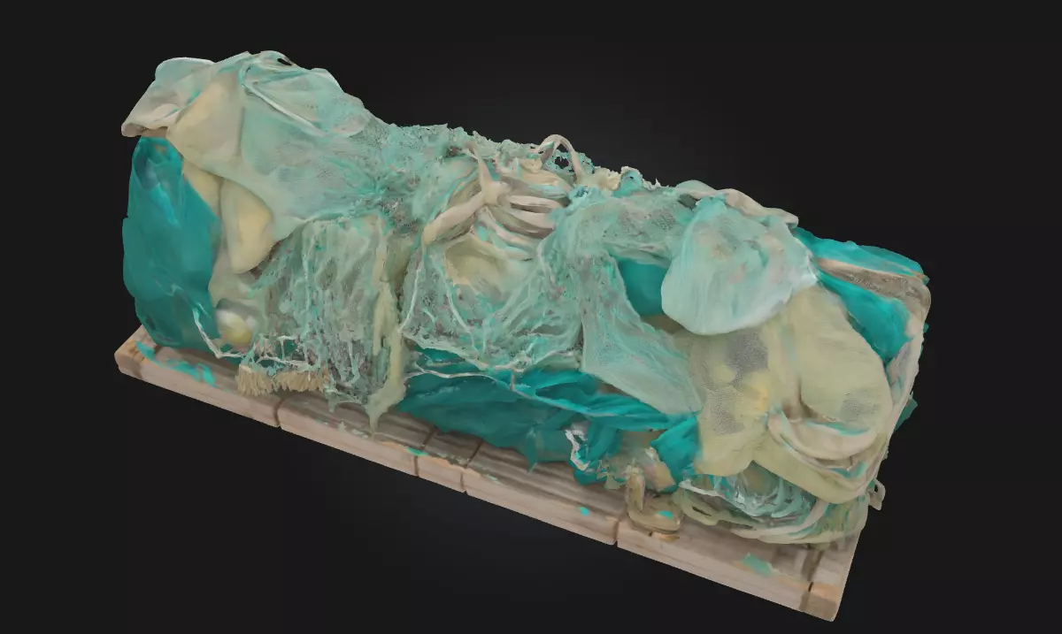 Fishing Nets on a Pallet  Coastal Prop Model for Harbor 3D model_0