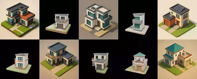 Home Sweet Home bundle 8 pack 100 glb