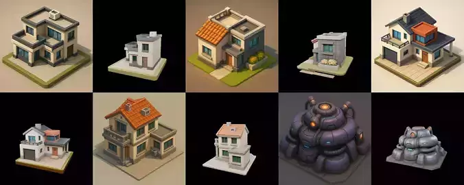 Home Sweet Home bundle 7 pack 100 glb