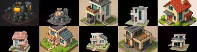 Home Sweet Home bundle 3 pack 100 glb