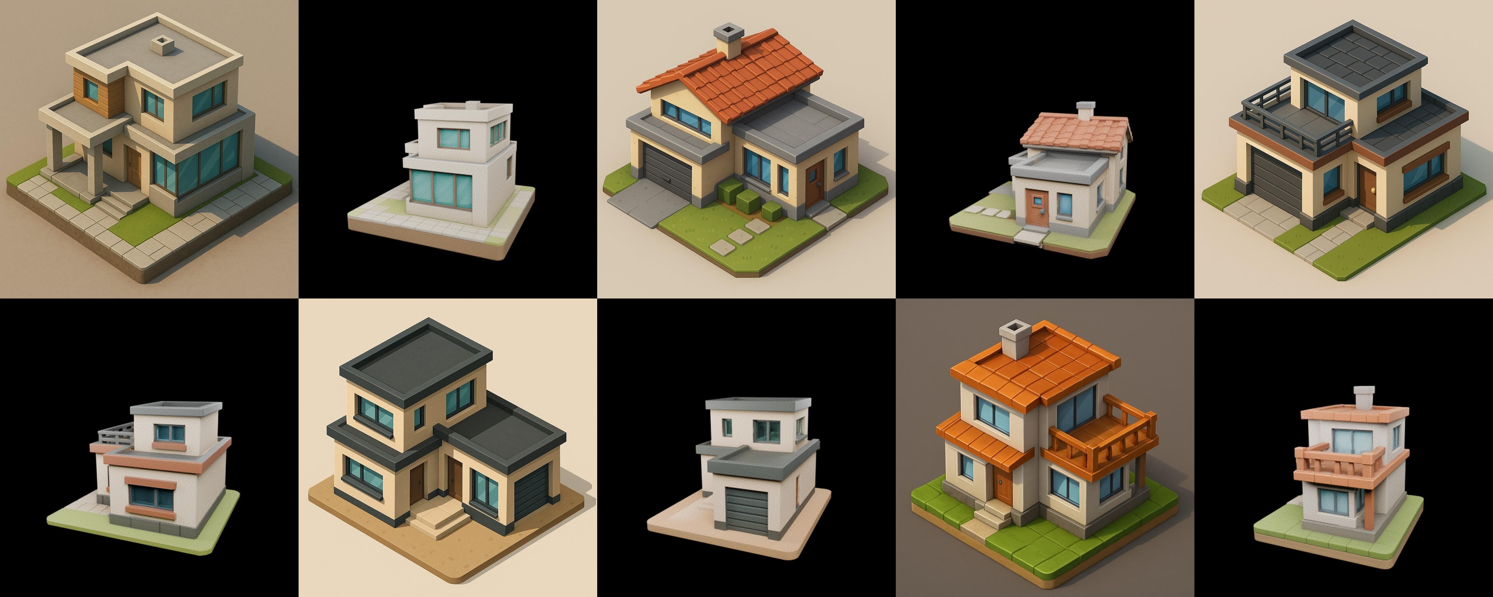 Home Sweet Home bundle 22 pack 40 glb 3D model_3