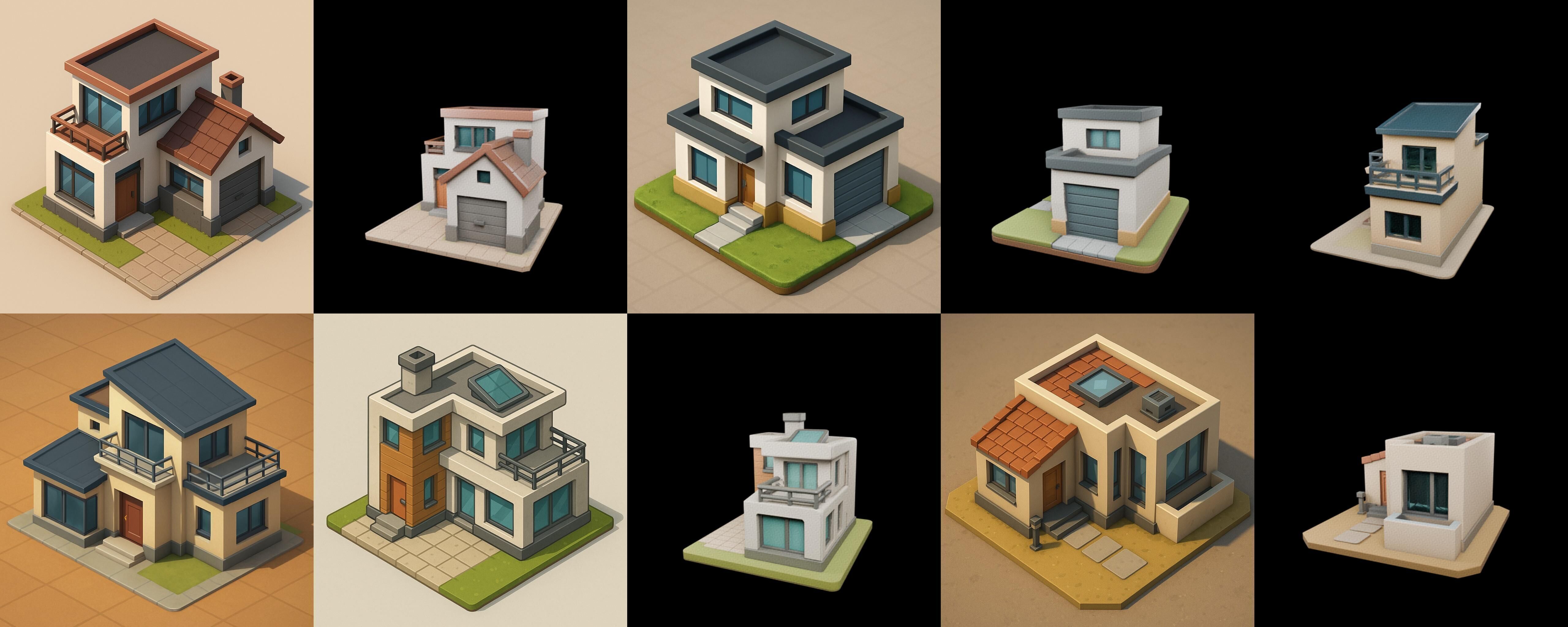 Home Sweet Home bundle 22 pack 40 glb 3D model_5