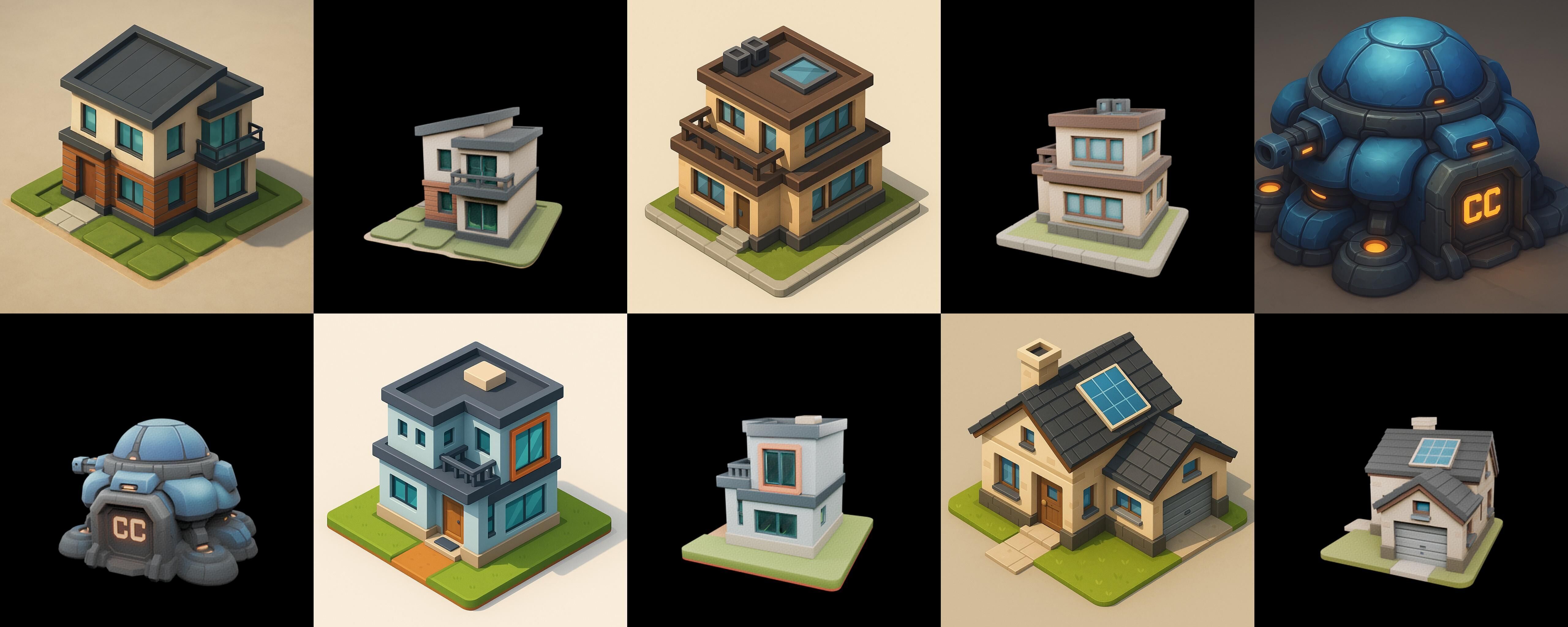 Home Sweet Home bundle 22 pack 40 glb 3D model_6