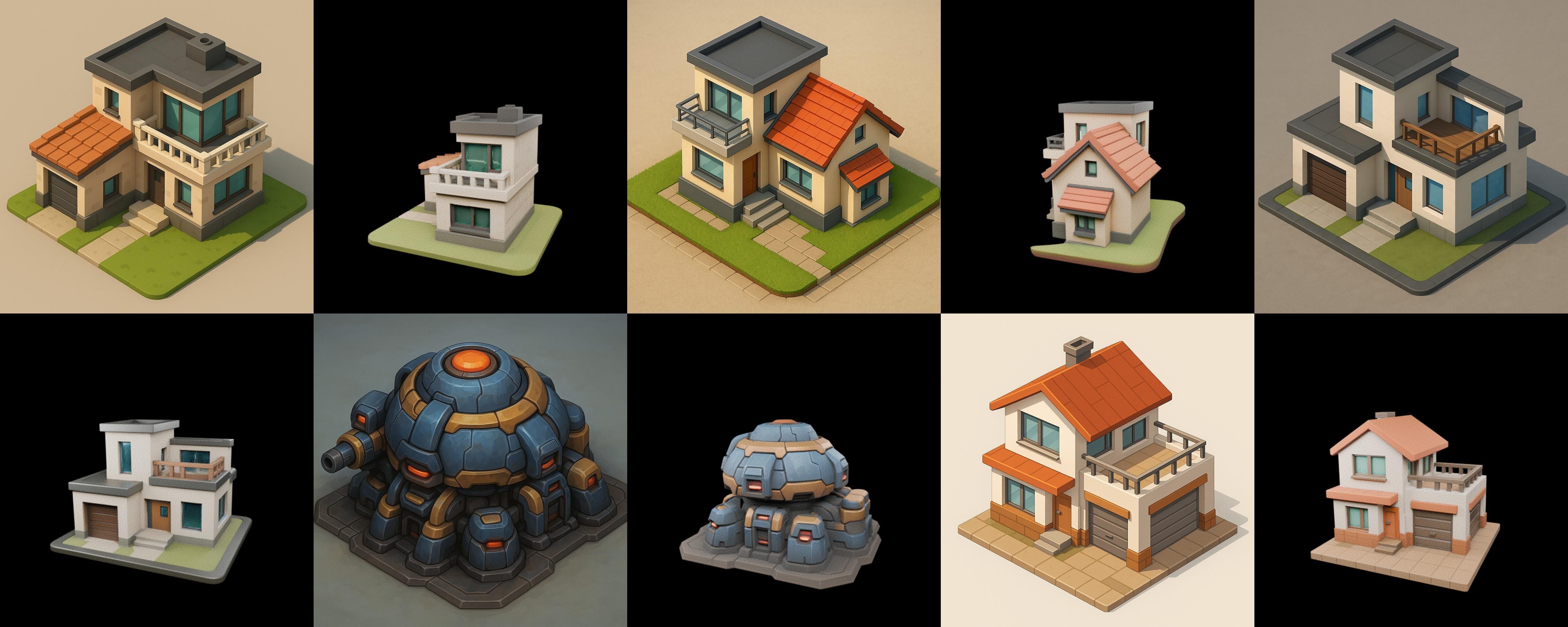 Home Sweet Home bundle 22 pack 40 glb 3D model_4