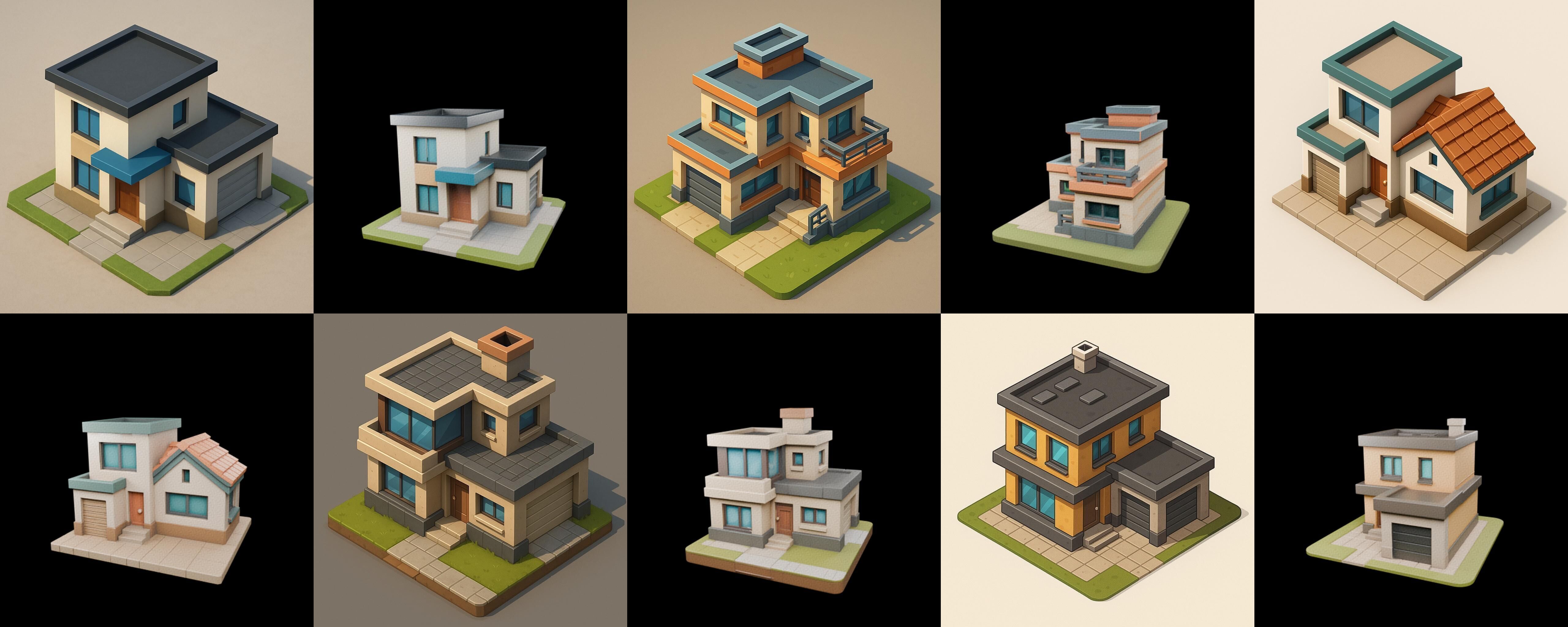 Home Sweet Home bundle 22 pack 40 glb 3D model_1