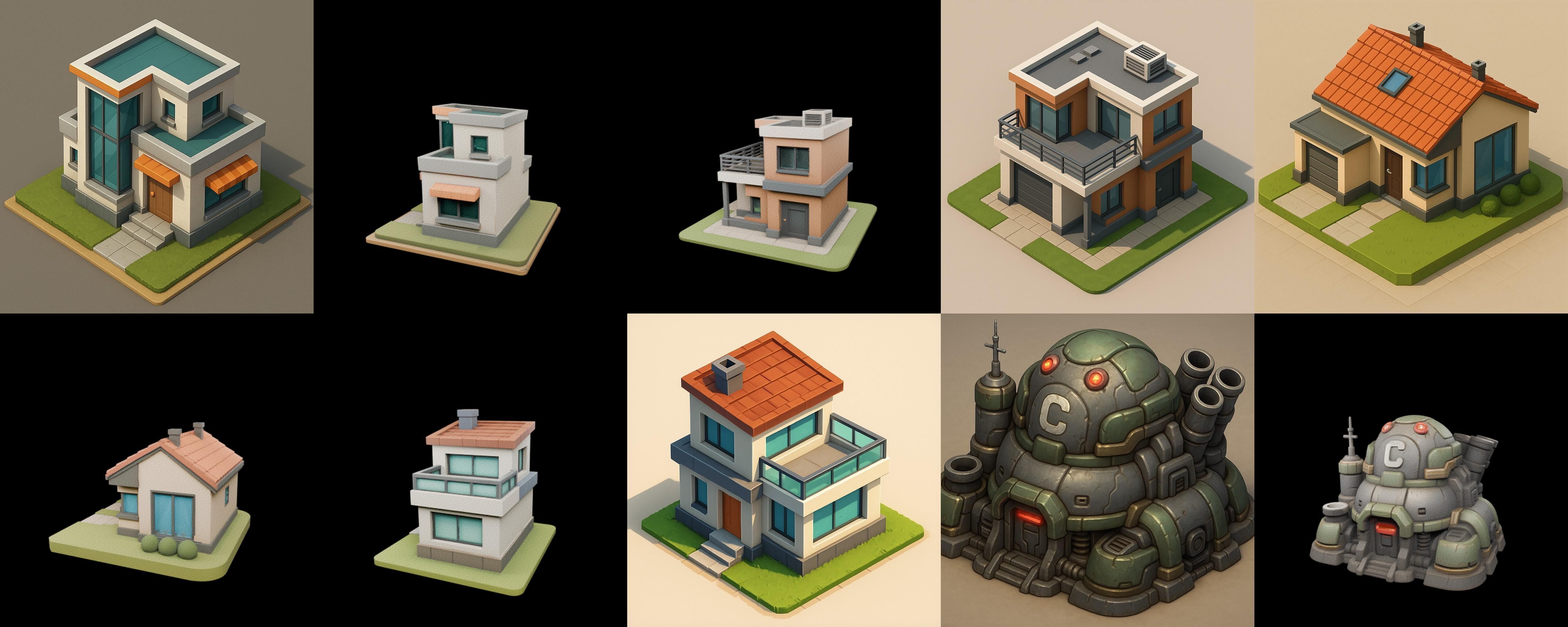 Home Sweet Home bundle 20 pack 100 glb 3D model_9