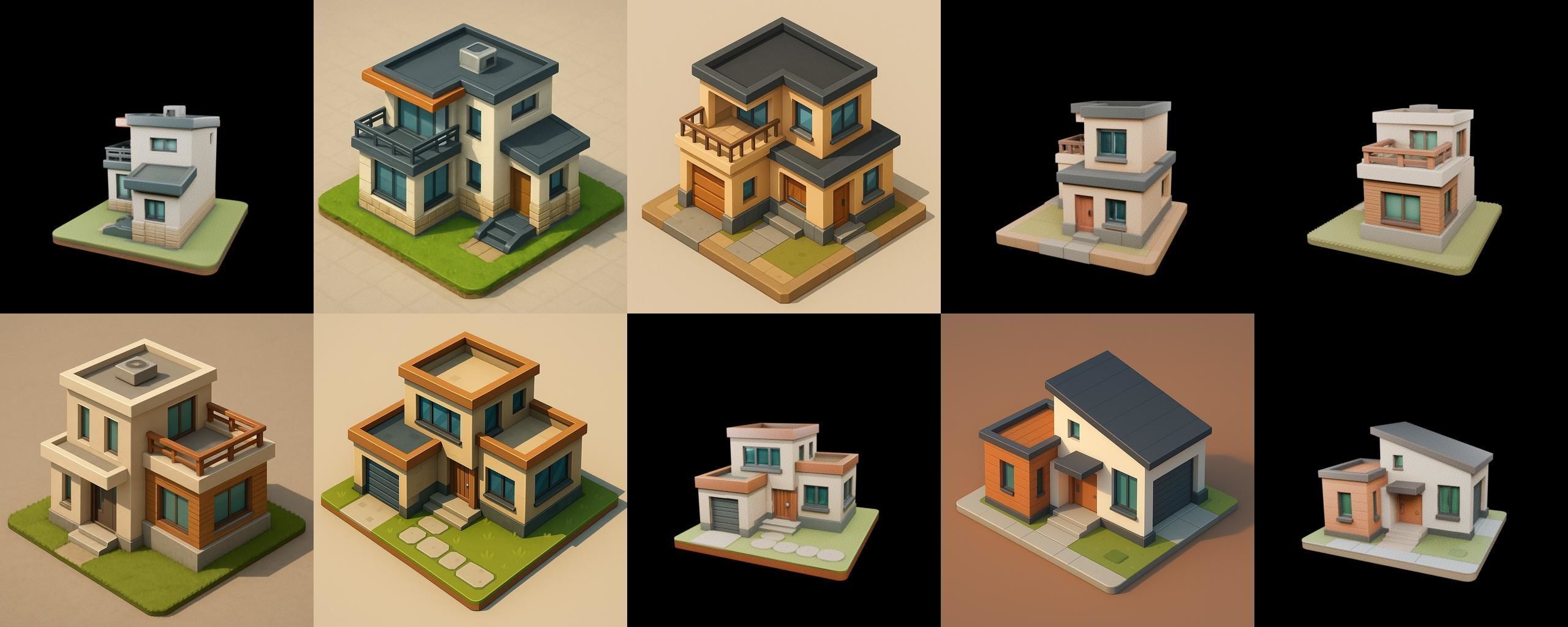 Home Sweet Home bundle 20 pack 100 glb 3D model_6
