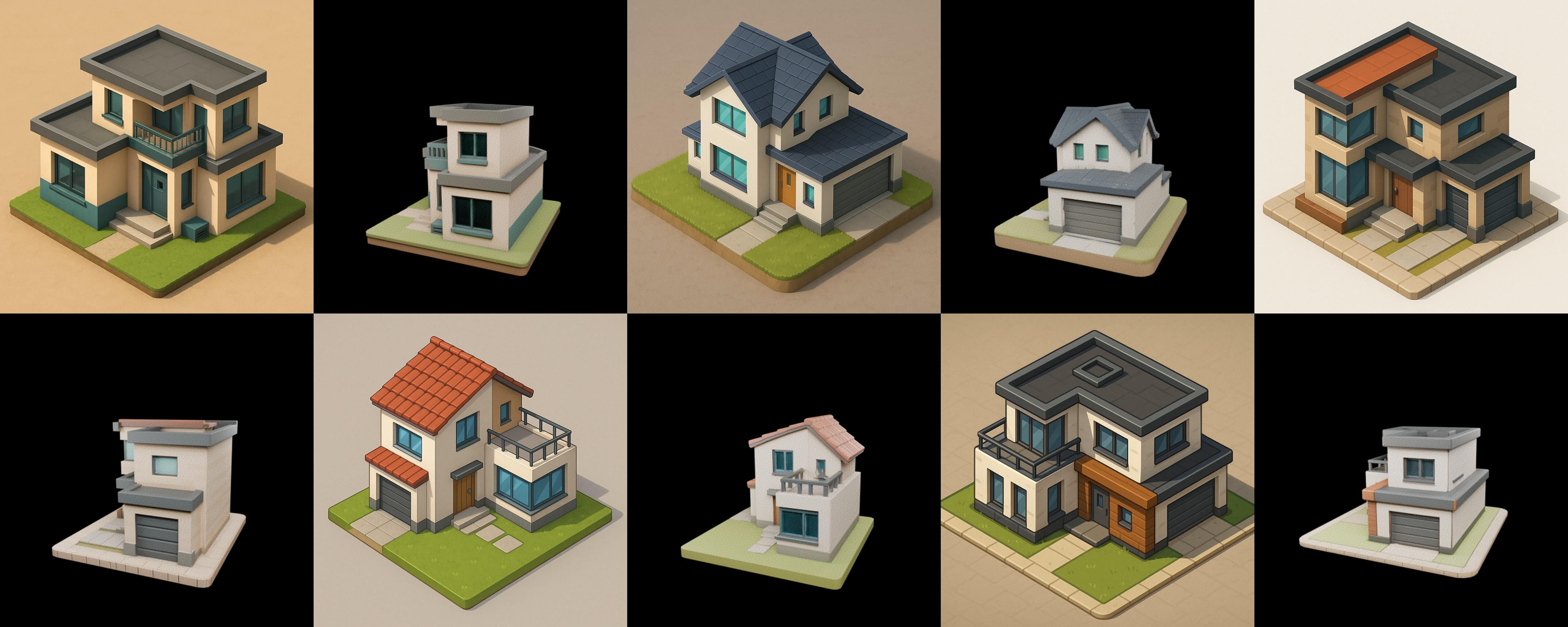 Home Sweet Home bundle 20 pack 100 glb 3D model_2