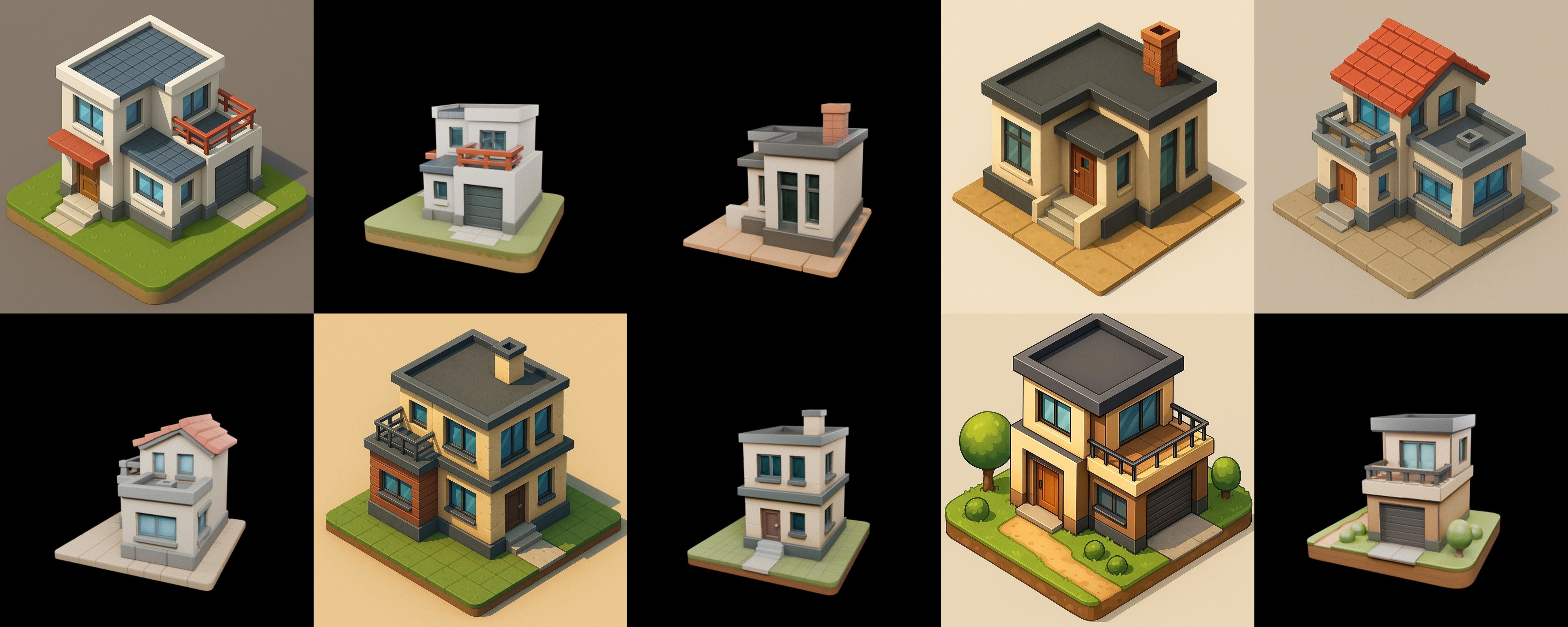 Home Sweet Home bundle 19 pack 100 glb 3D model_7