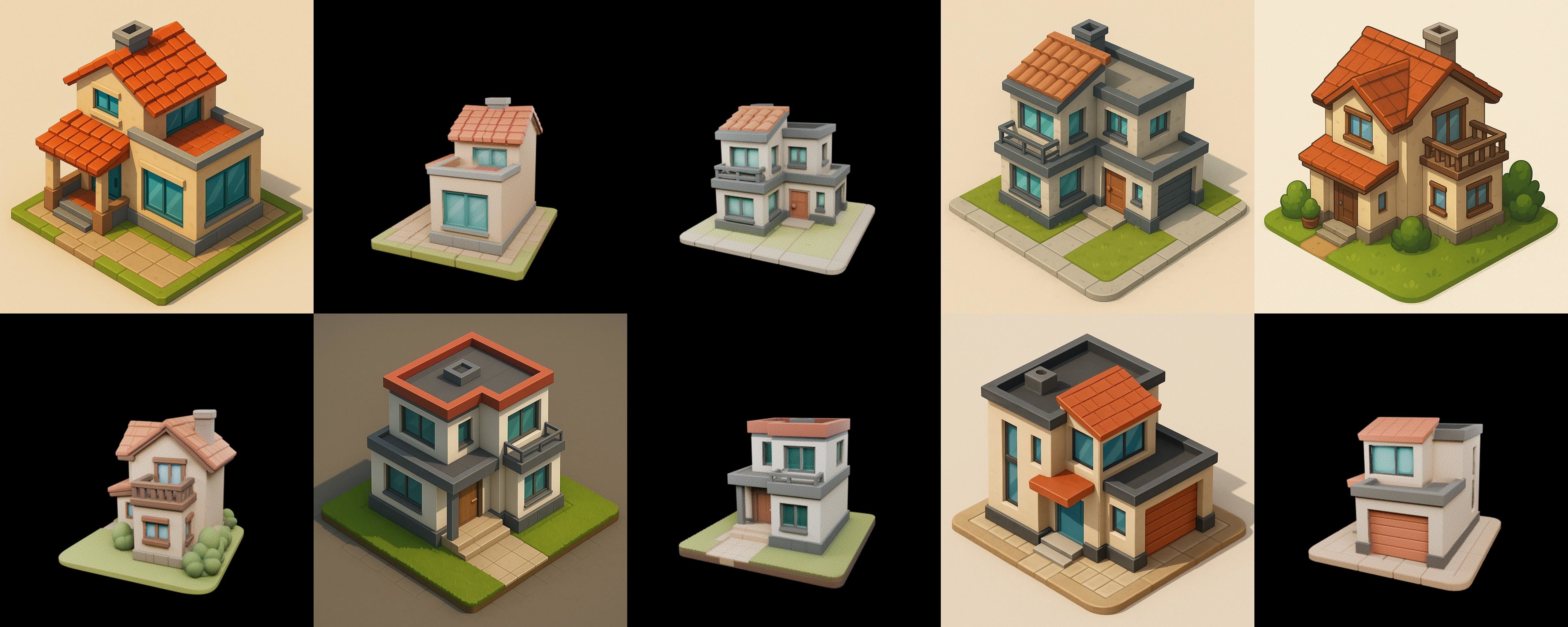 Home Sweet Home bundle 19 pack 100 glb 3D model_16
