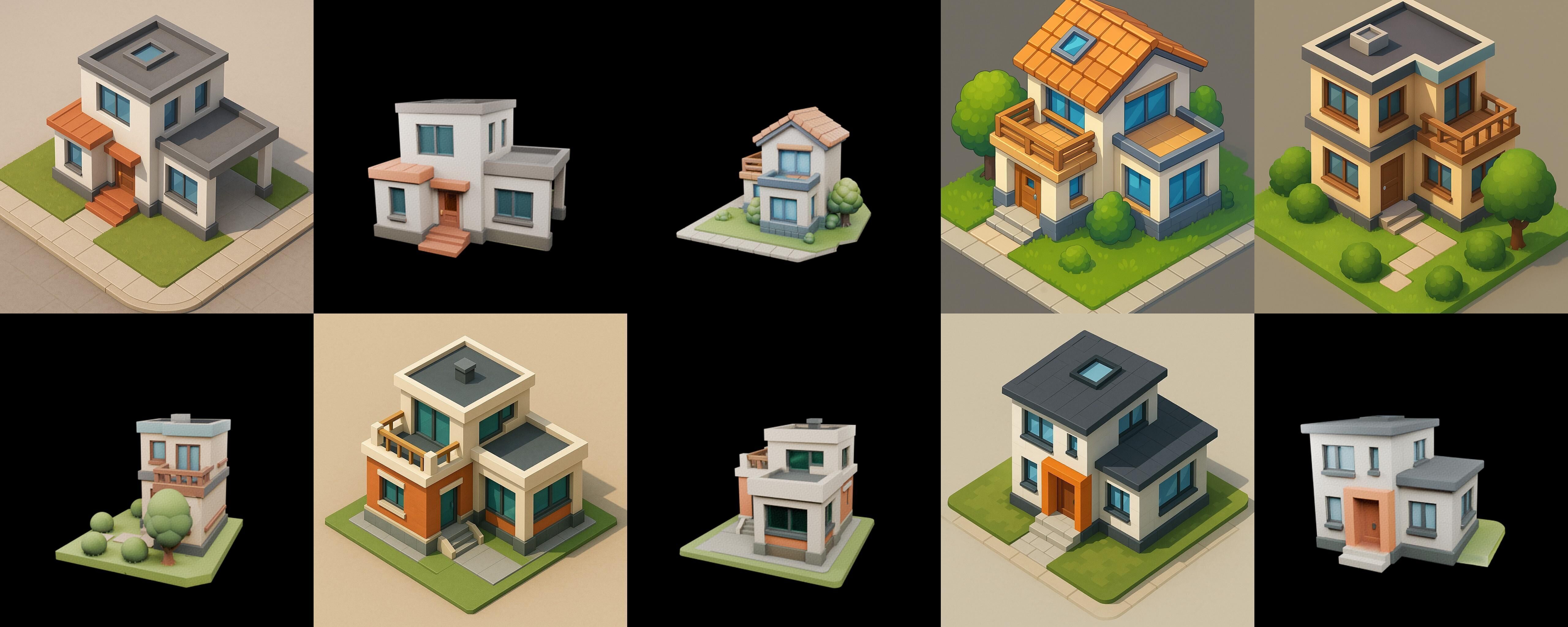 Home Sweet Home bundle 19 pack 100 glb 3D model_11