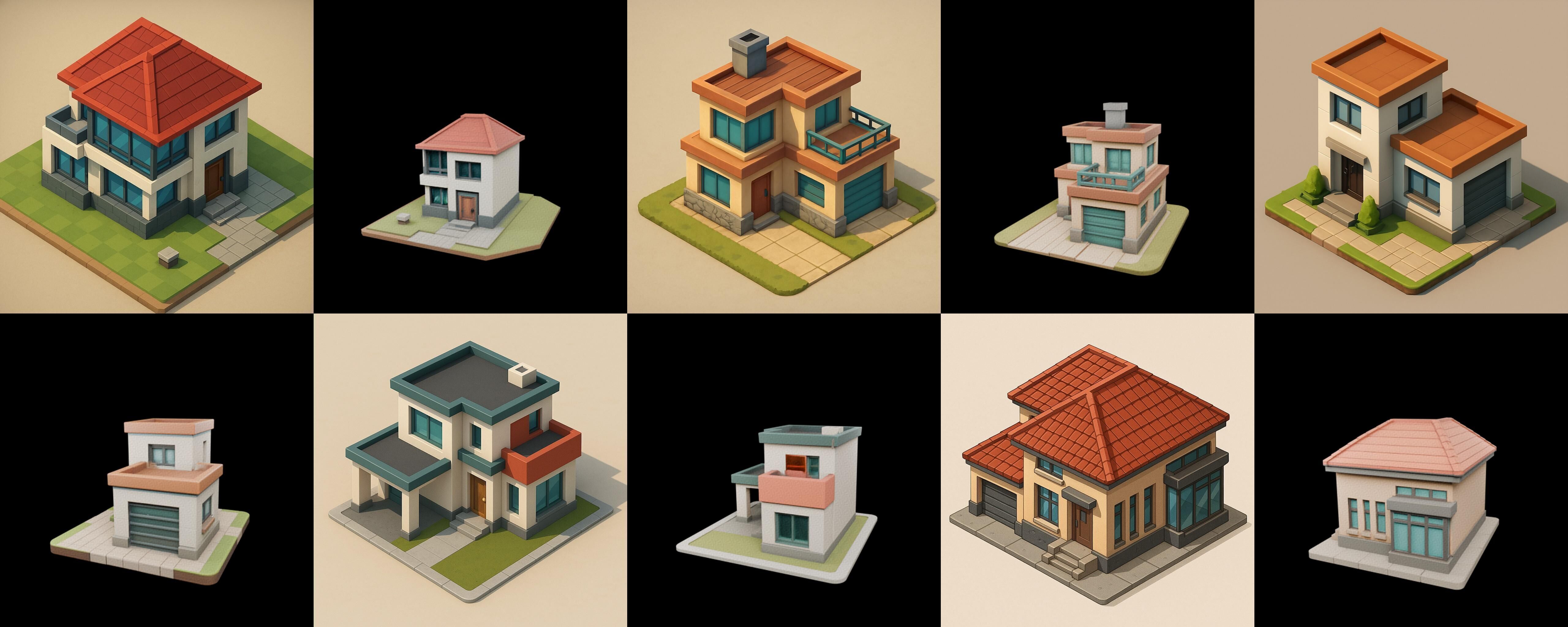 Home Sweet Home bundle 19 pack 100 glb 3D model_14