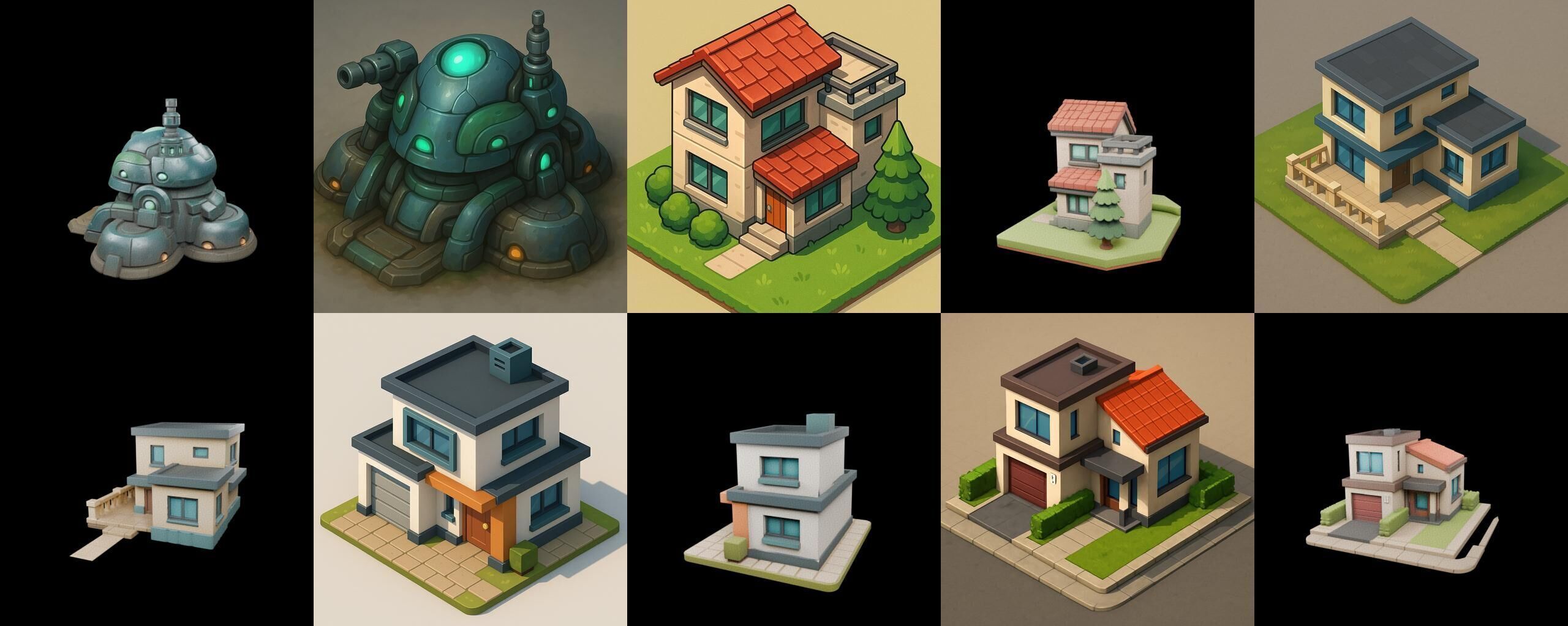 Home Sweet Home bundle 19 pack 100 glb 3D model_4