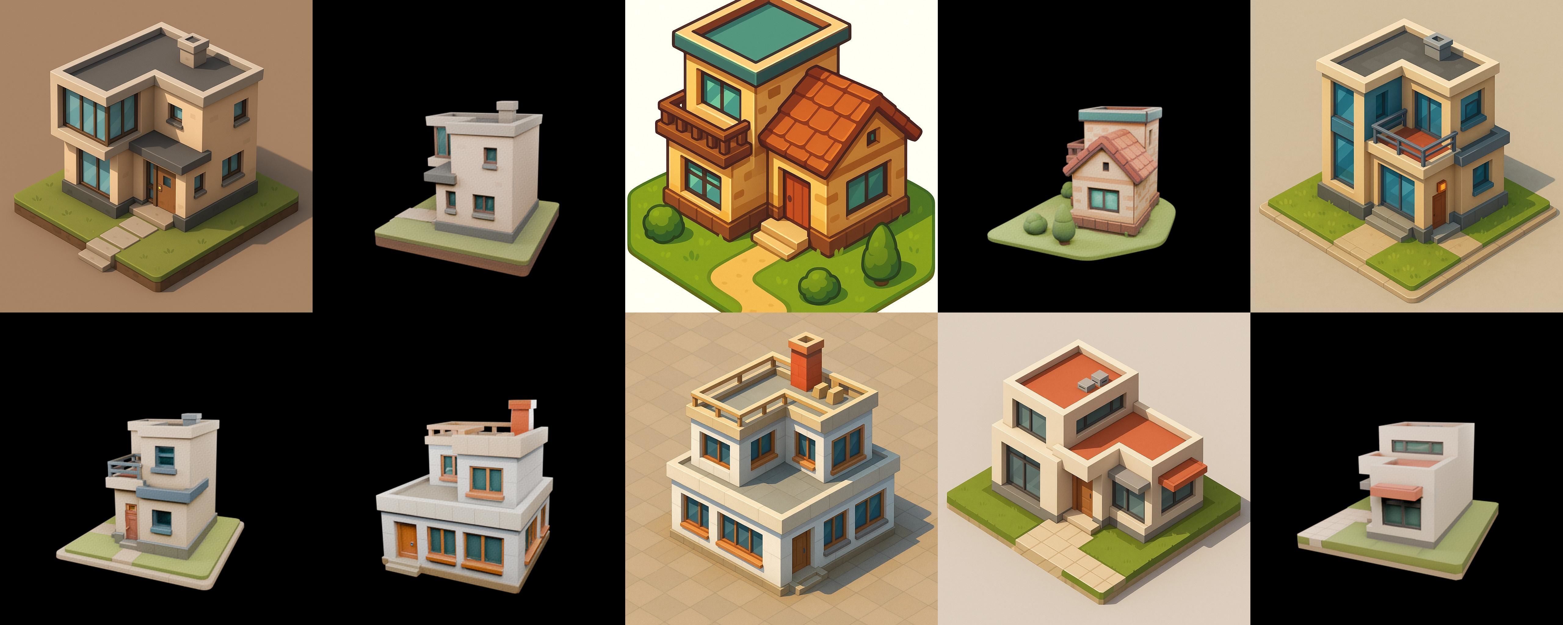 Home Sweet Home bundle 19 pack 100 glb 3D model_17