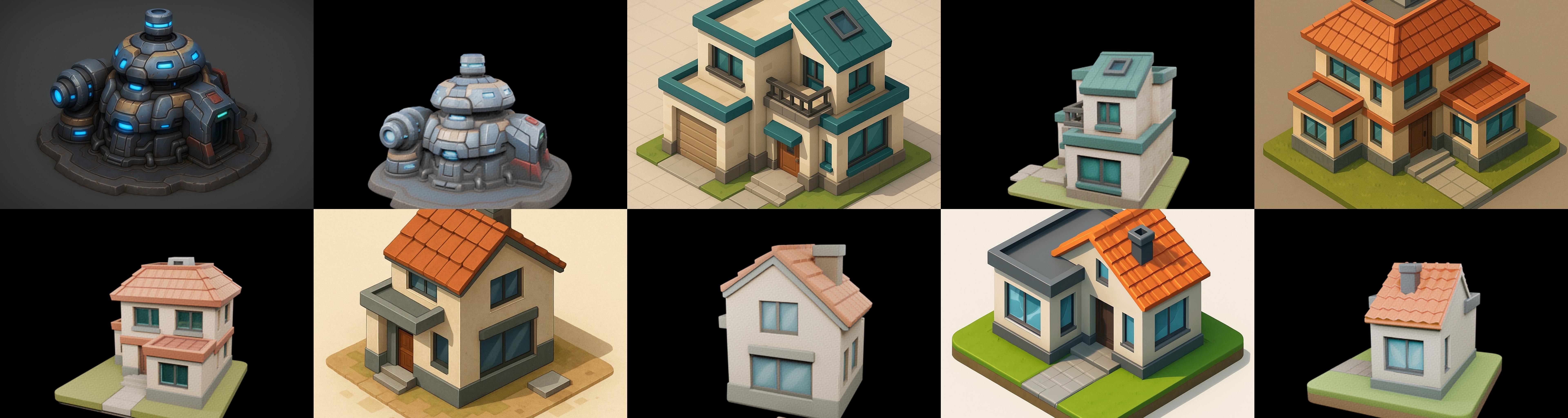 Home Sweet Home bundle 19 pack 100 glb 3D model_15