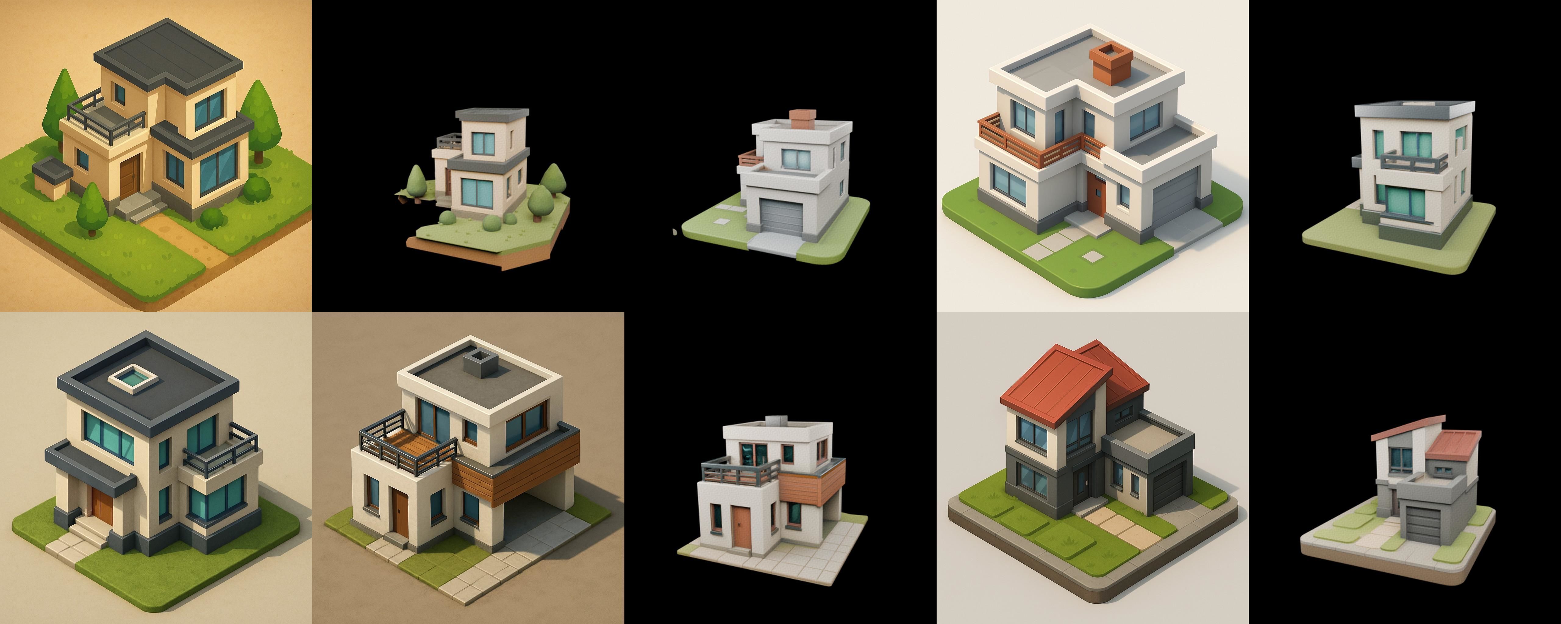 Home Sweet Home bundle 19 pack 100 glb 3D model_5