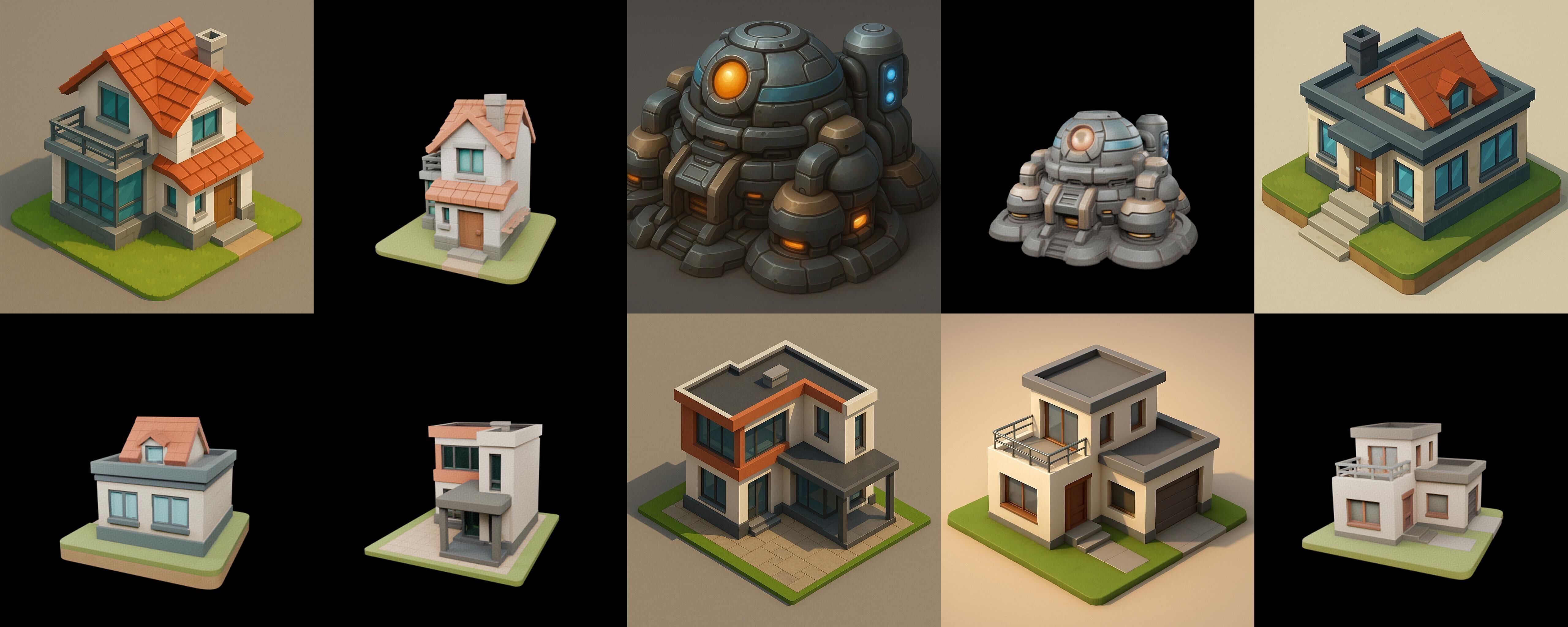 Home Sweet Home bundle 19 pack 100 glb 3D model_12