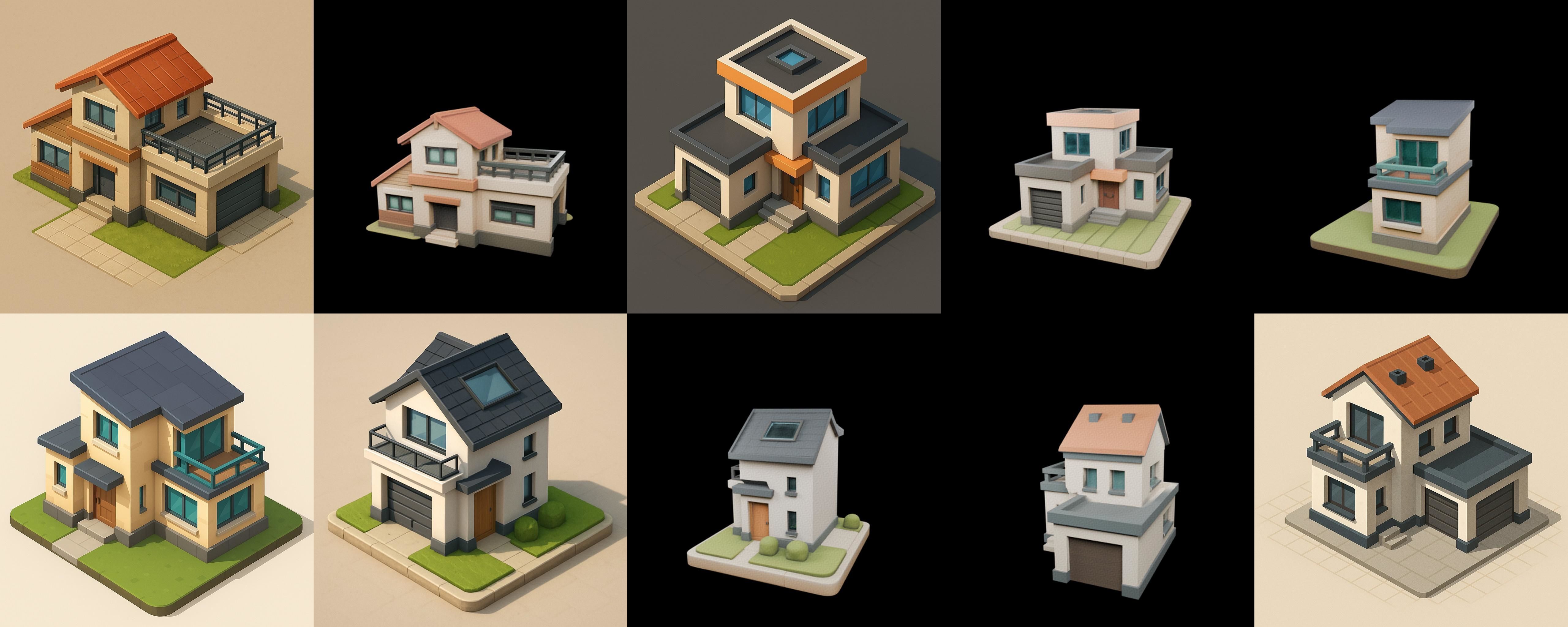 Home Sweet Home bundle 19 pack 100 glb 3D model_6